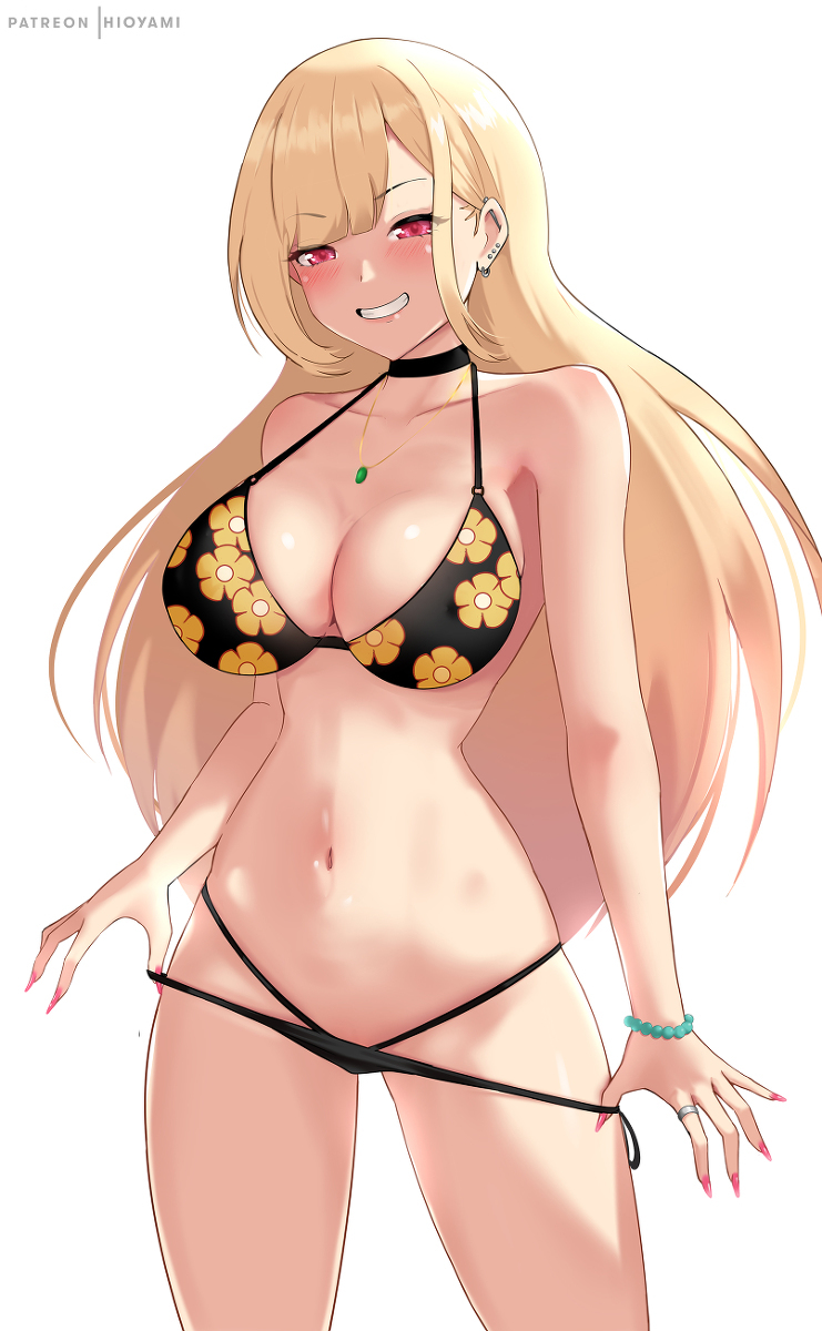 Marin Kitagawa - NSFW, Sono Bisque Doll wa Koi wo Suru, Marin Kitagawa, Anime art, Anime, Swimsuit