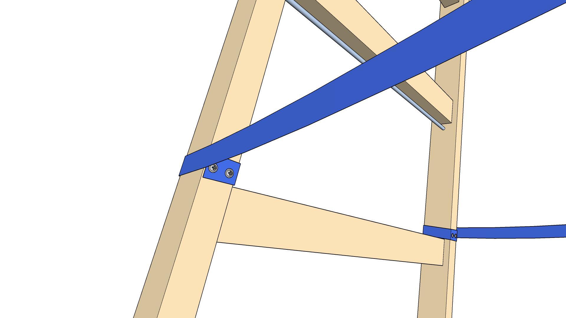 Stepladder with your own hands - My, Ladder, With your own hands, Wood products, SketchUp (program), Instructions, Woodworking, Longpost