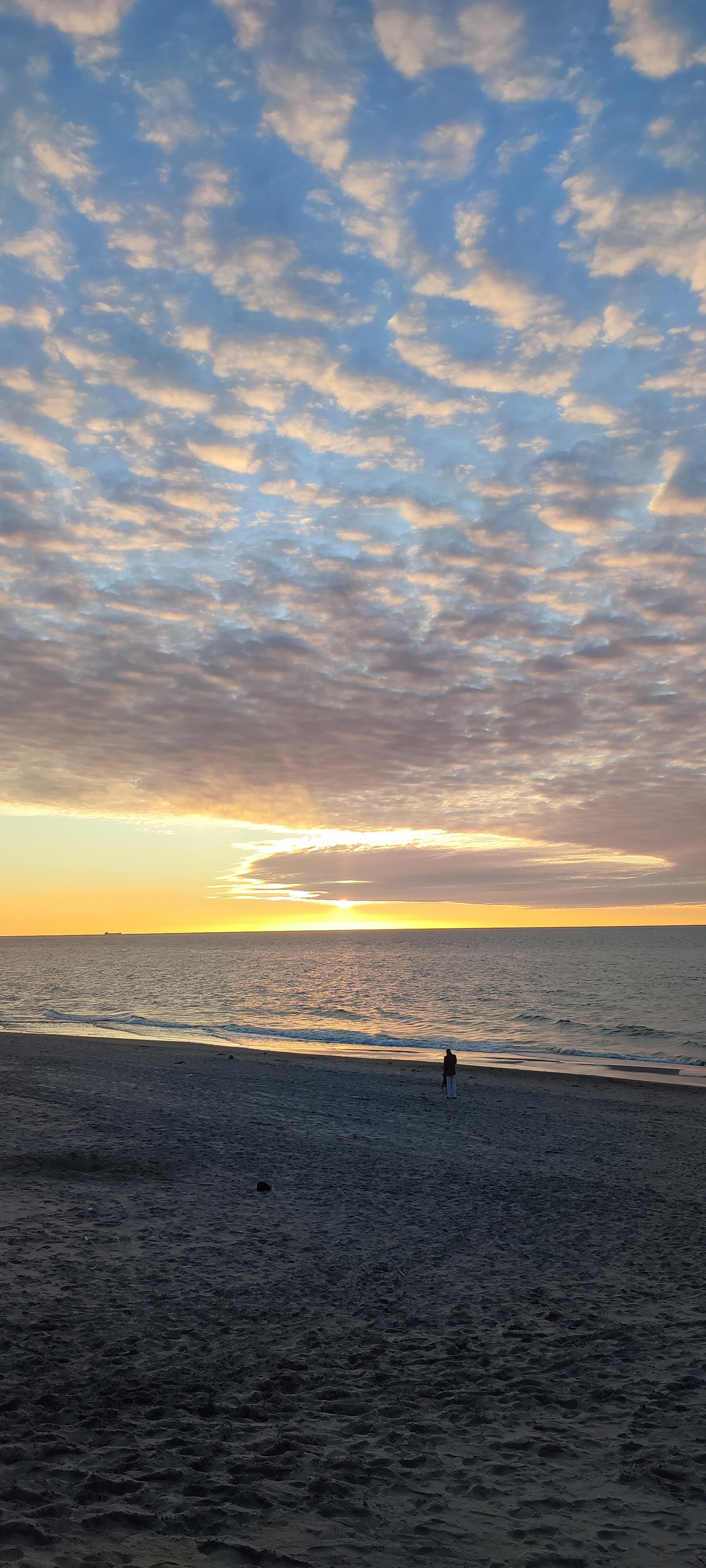 But spring is coming... - My, Sea, Sunset, beauty, Nature, Peace, Longpost