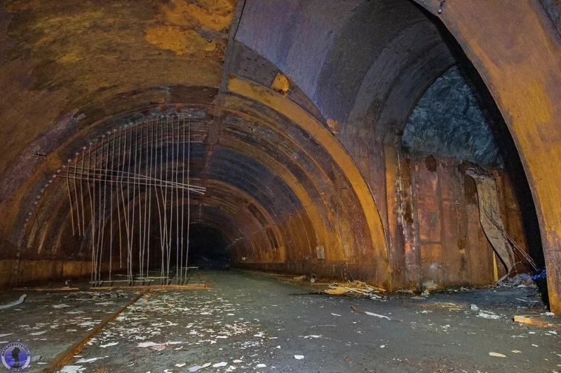 An abandoned tunnel in the Arctic with huge dimensions. At the end of the USSR, a protected dock was built here - Abandoned, the USSR, Yandex Zen, Longpost, Arctic