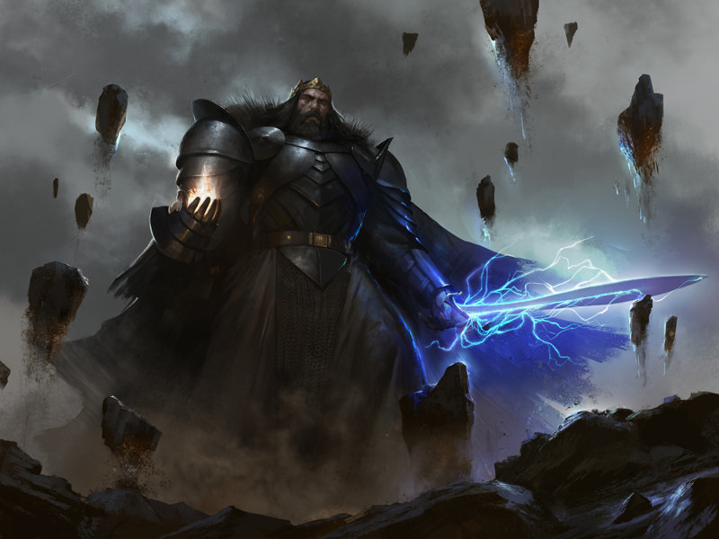 Artist Even Amundsen - Magic, Monster, Fantasy, Girls, Magic: The Gathering, Dark fantasy, Longpost, Lord of the Rings