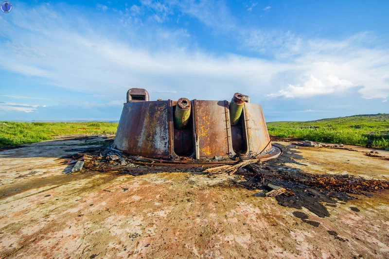 Gloomy Dungeons of Tower Battery No. 10 abandoned in the Arctic on Kildin Island: Second MB-2-180 Tower - Kildin Island, Arctic, Abandoned, the USSR, Yandex Zen, Longpost