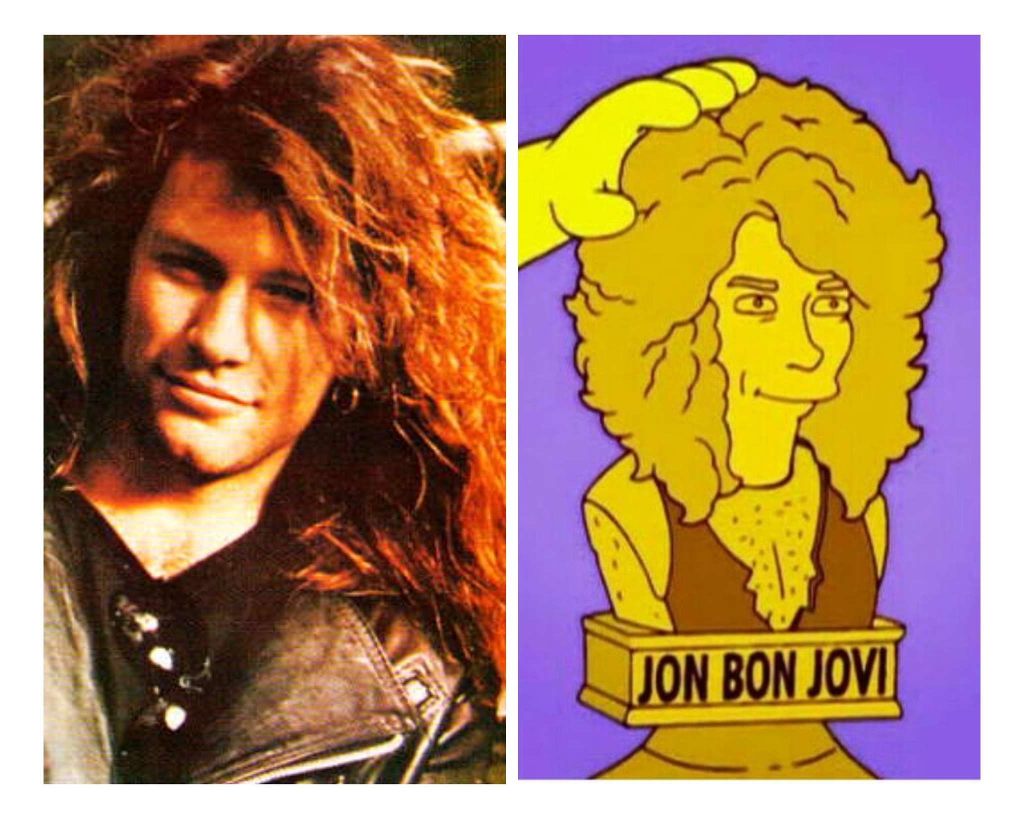 March 2, 1962 - Birthday of Jon Bon Jovi - The Simpsons, The calendar, Birthday, Music, Rock, Jon Bon Jovi, Celebrities