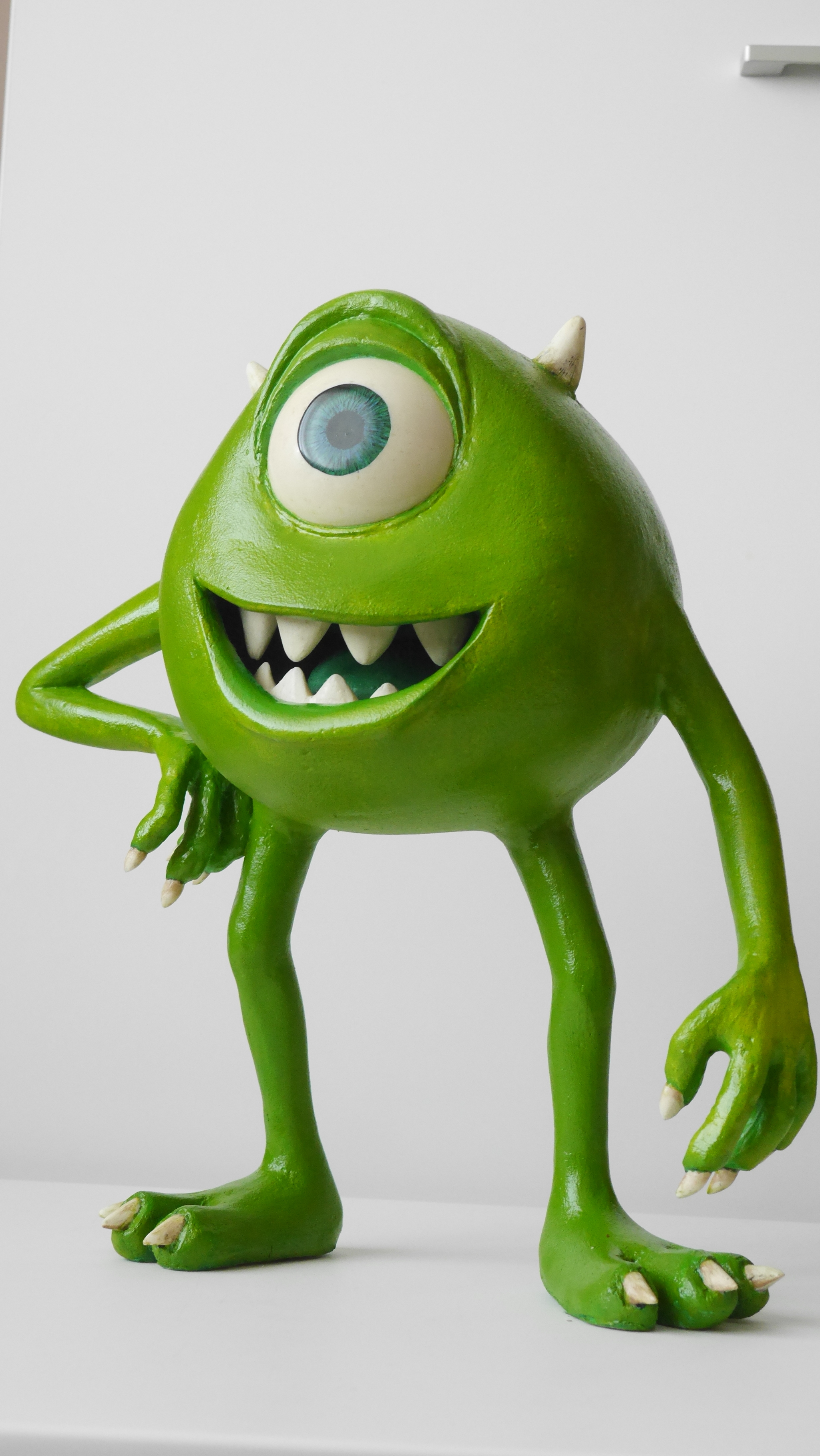 Mike Wazowski) - My, Monster, Mike Wazowski, Penoplex, Needlework, Pixar, Longpost, Needlework with process