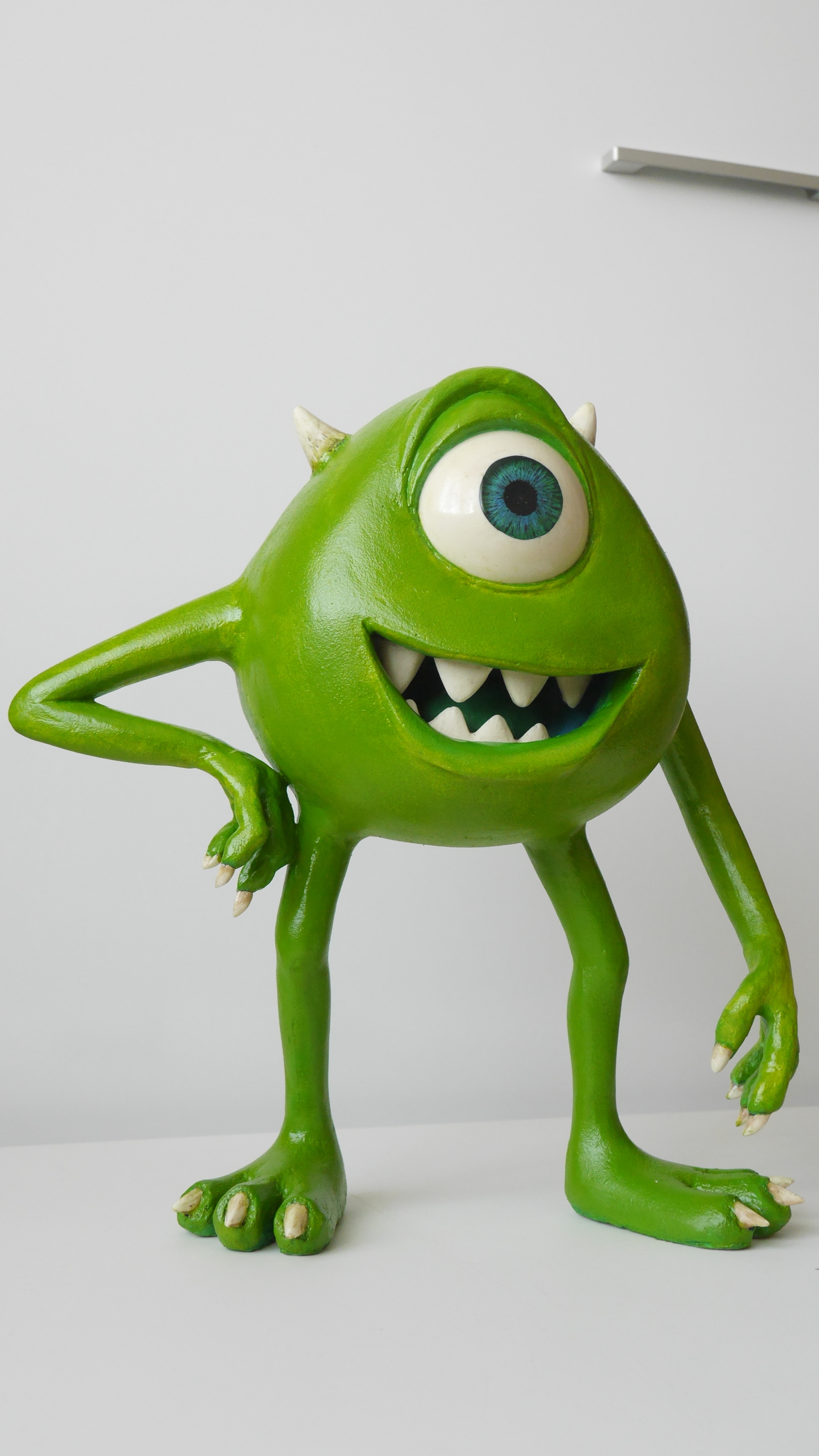 Mike Wazowski) - My, Monster, Mike Wazowski, Penoplex, Needlework, Pixar, Longpost, Needlework with process