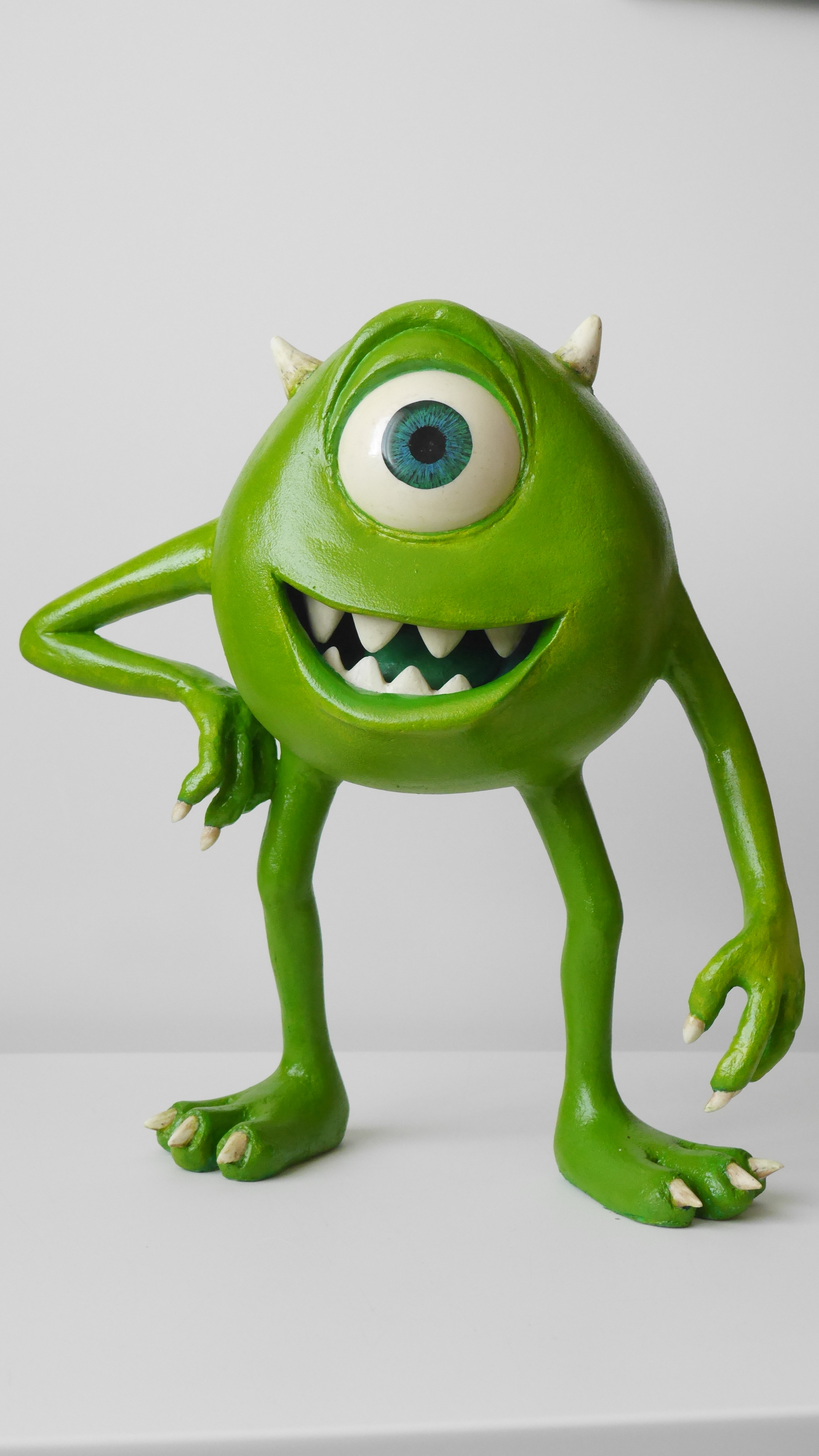 Mike Wazowski) - My, Monster, Mike Wazowski, Penoplex, Needlework, Pixar, Longpost, Needlework with process