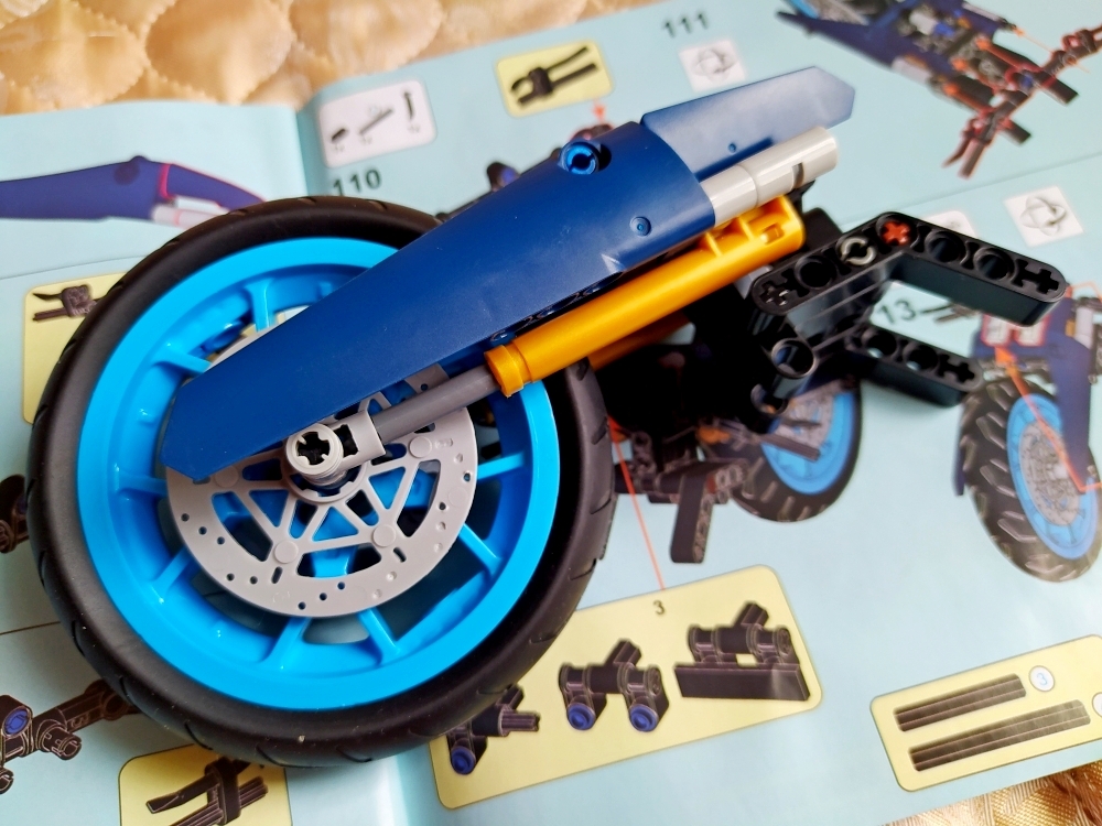 Motorcycle from Kbox - Duoodel Diavel 10217 - My, Lego, Constructor, Hobby, Toys, Chinese goods, Analogue, Moto, Enthusiasm, Longpost