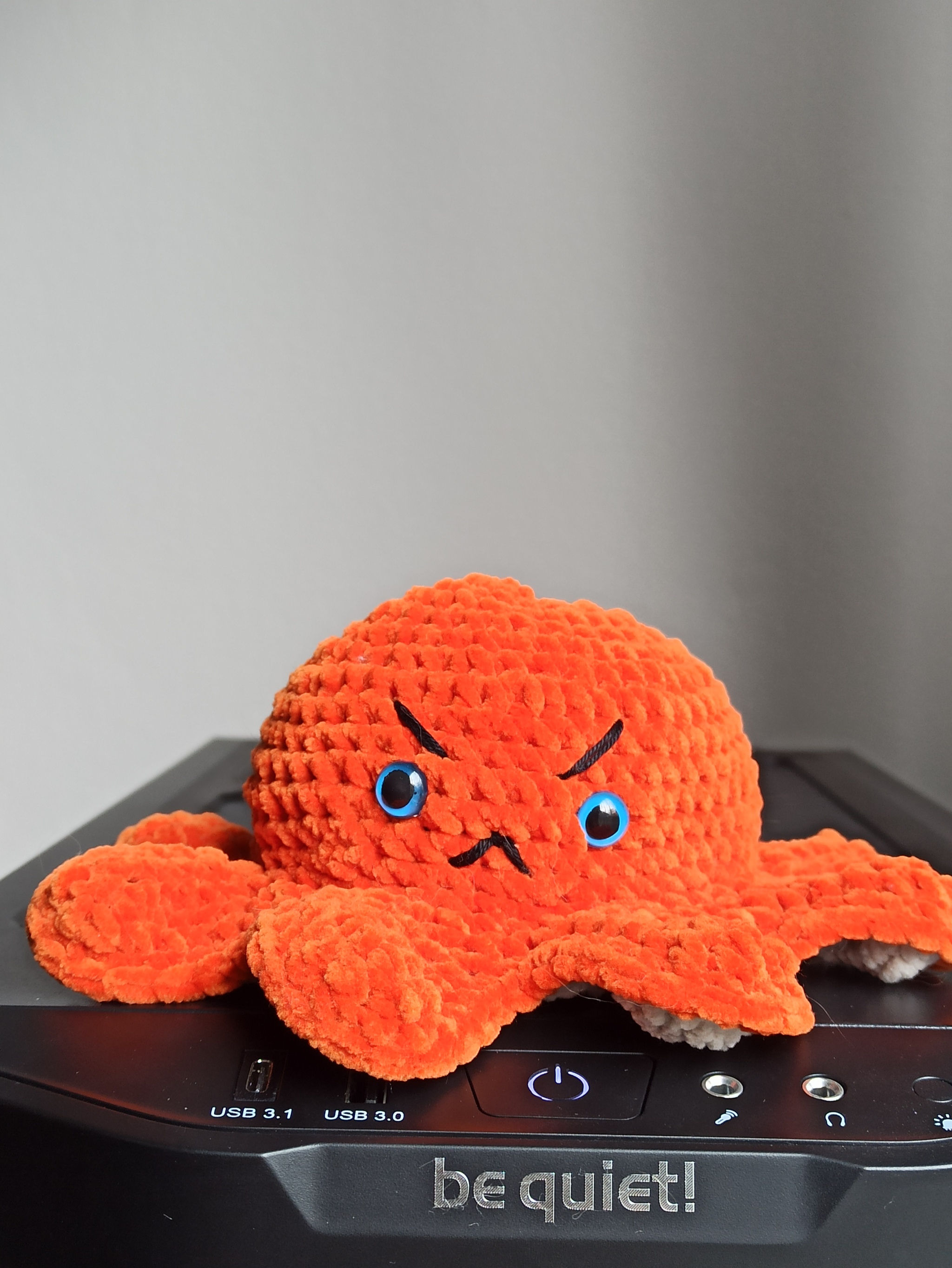 Octopus - My, Crochet, Octopus, Milota, Longpost, 