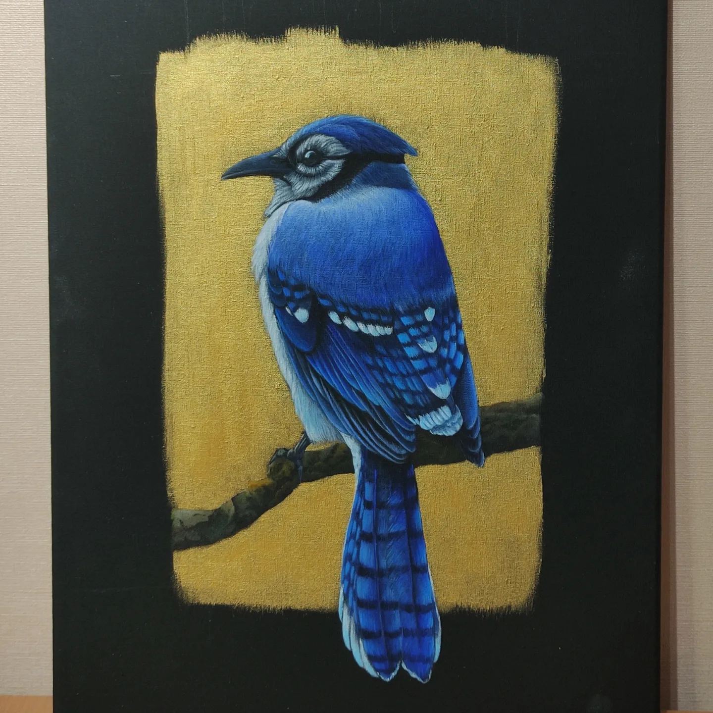 Ptyts. Just a bird - My, Acrylic, Painting