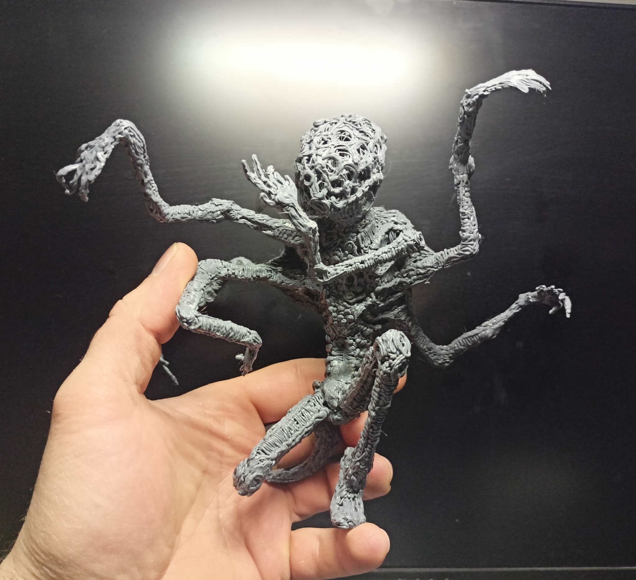 Amygdala bloodborne - My, Amygdala, Bloodborne, 3D pen, Video, Longpost, 