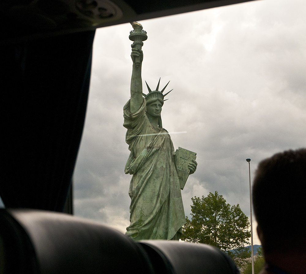 Riquihr, France - My, Alsace, France, Statue of Liberty, Travels, The photo, Europe, Grape, Riesling, Wine, Winemaking, Vineyard, Architecture, Longpost