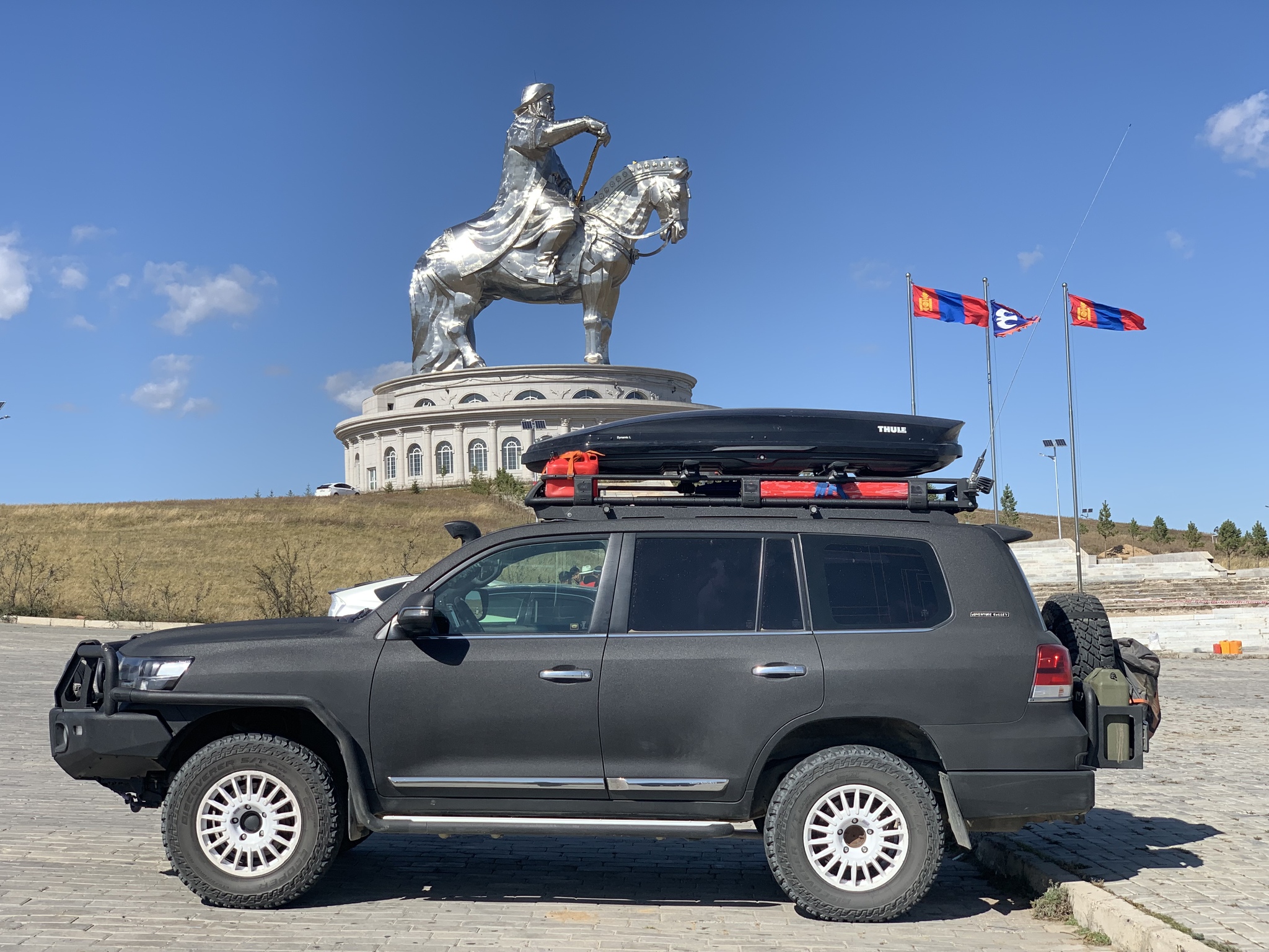 How I traveled to Mongolia from Moscow - My, Video, Mongolia, Travels, Dog, Bull terrier, Motorists, Tourism, sights, Camels, Toyota, Altai Republic, Long, Mongols, Ulan Bator, Longpost, 