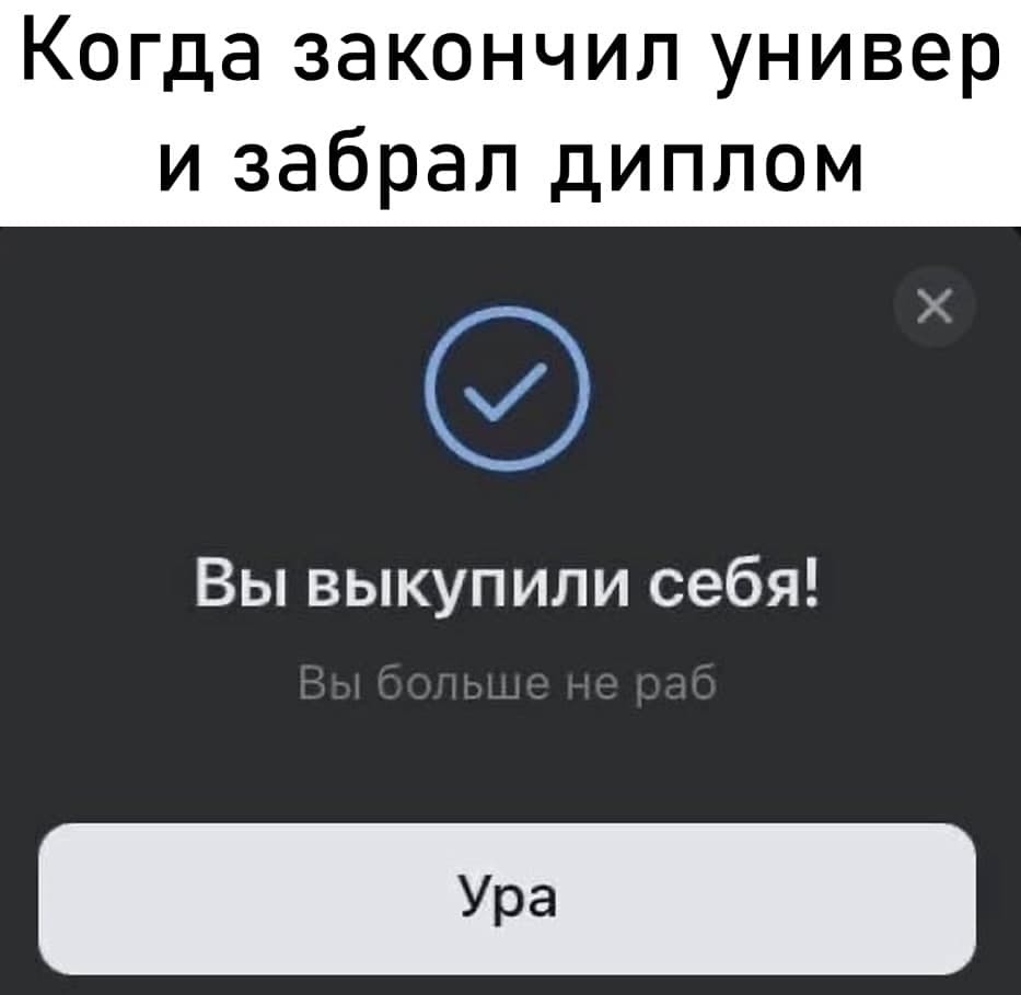 Когда закончил универ | Пикабу