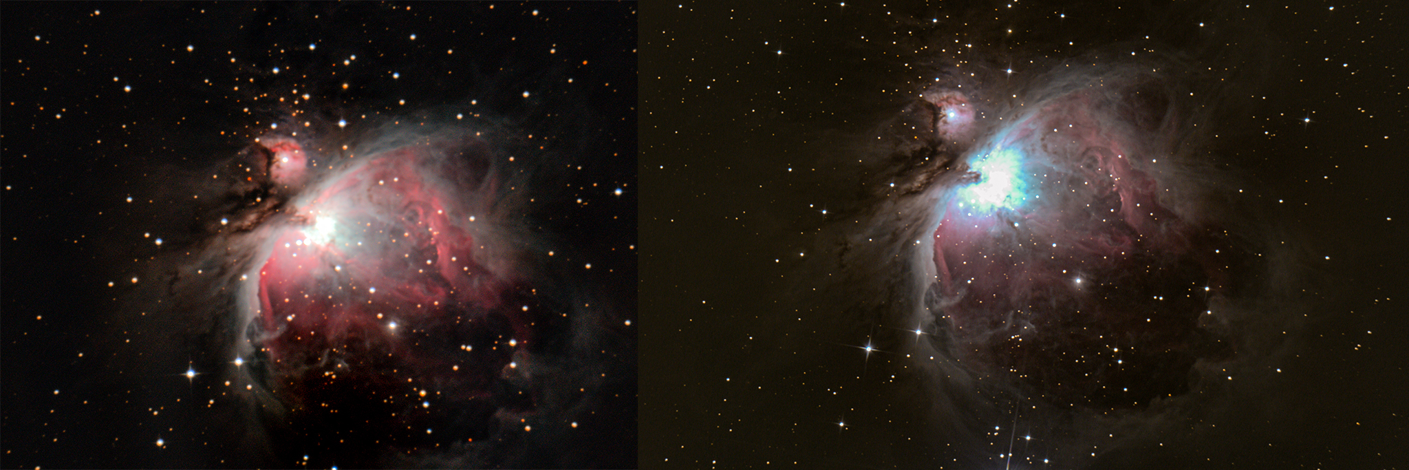 A little bit of astronomical beauty - My, Astrophoto, Stars, Orion nebula, Polar Lights, Video, Longpost, 