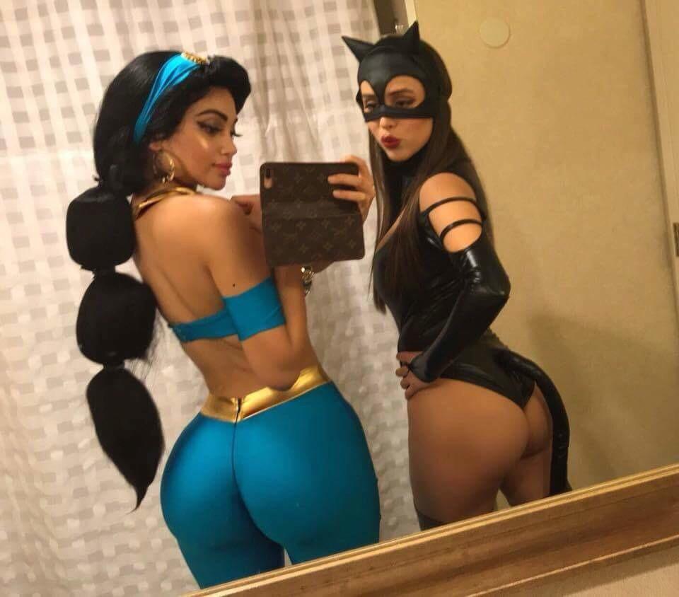 O wondrous east! ... - NSFW, Girls, Booty, Princess jasmine, Catwoman, Cosplay