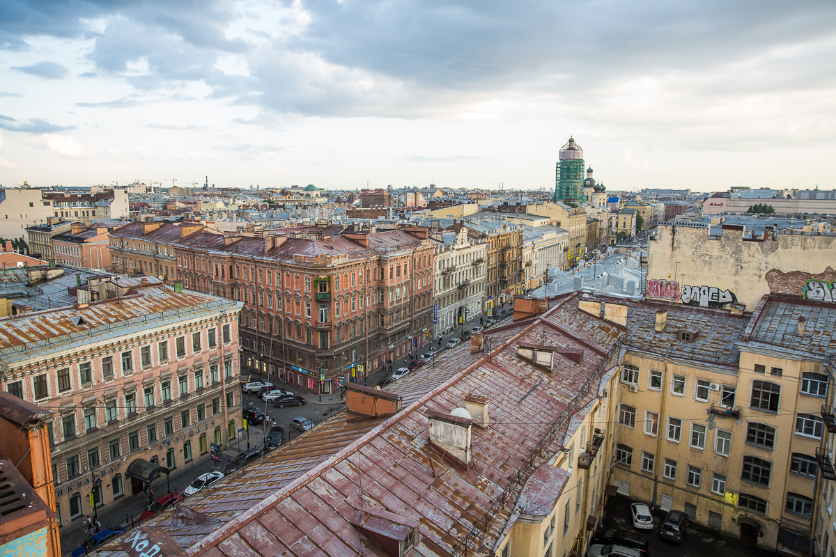 Saint Petersburg. 2014 year - My, The photo, Roof, Saint Petersburg, Longpost, 