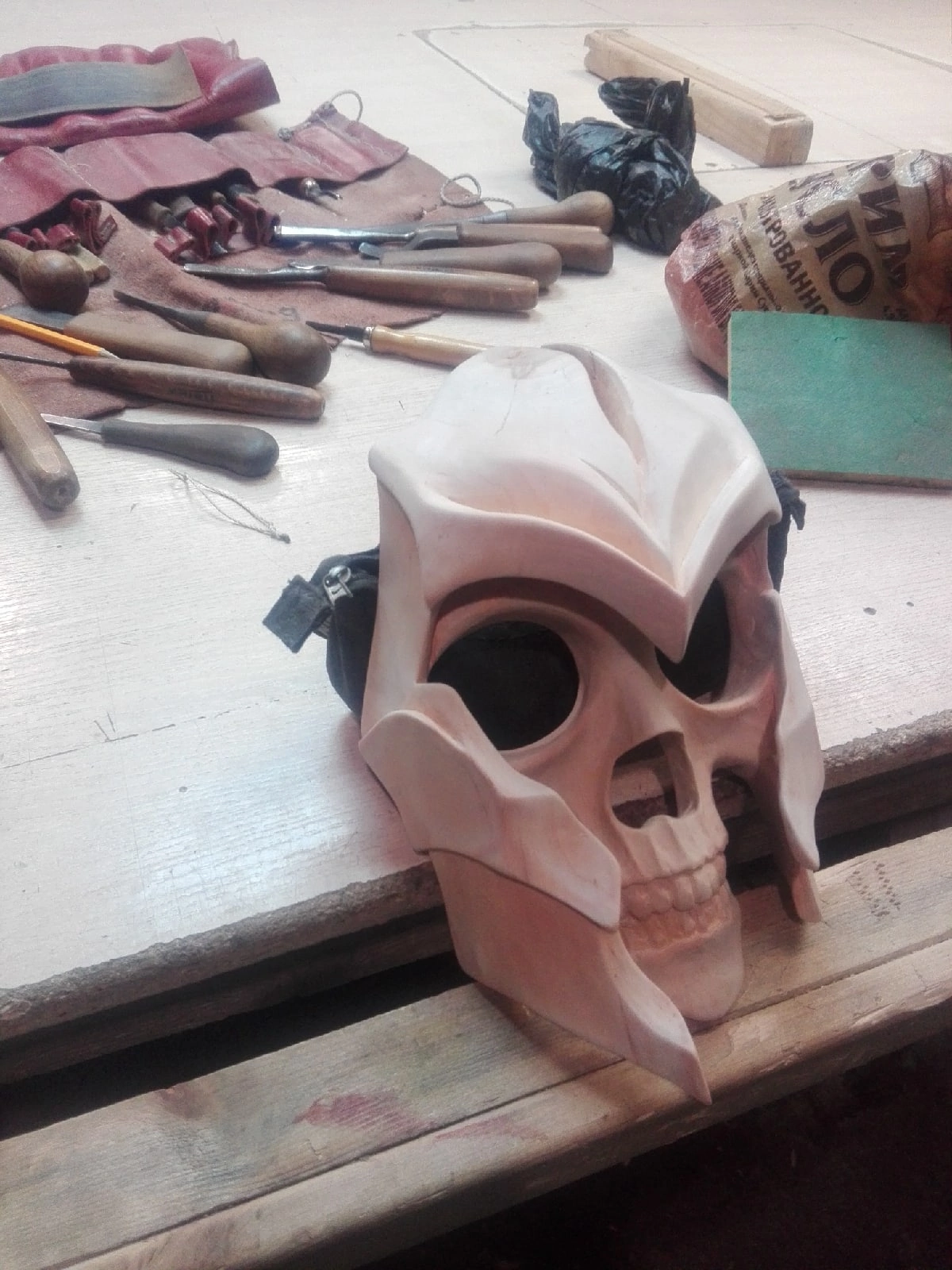 These are the masks. - My, Wood carving, Sculpture, Presents, Souvenirs, Tree, Handmade, Woodworking, Mask, Interior, Longpost