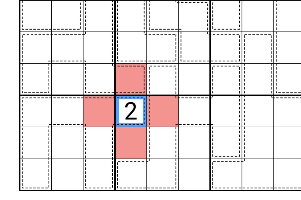 How NOT to fall asleep at night or Sudoku with one starting digit - Sudoku, Головоломка, Games, Mathematics, Logics, Mystery, Nerds, Sticky, Interesting, Numbers, Numbers, Longpost, 