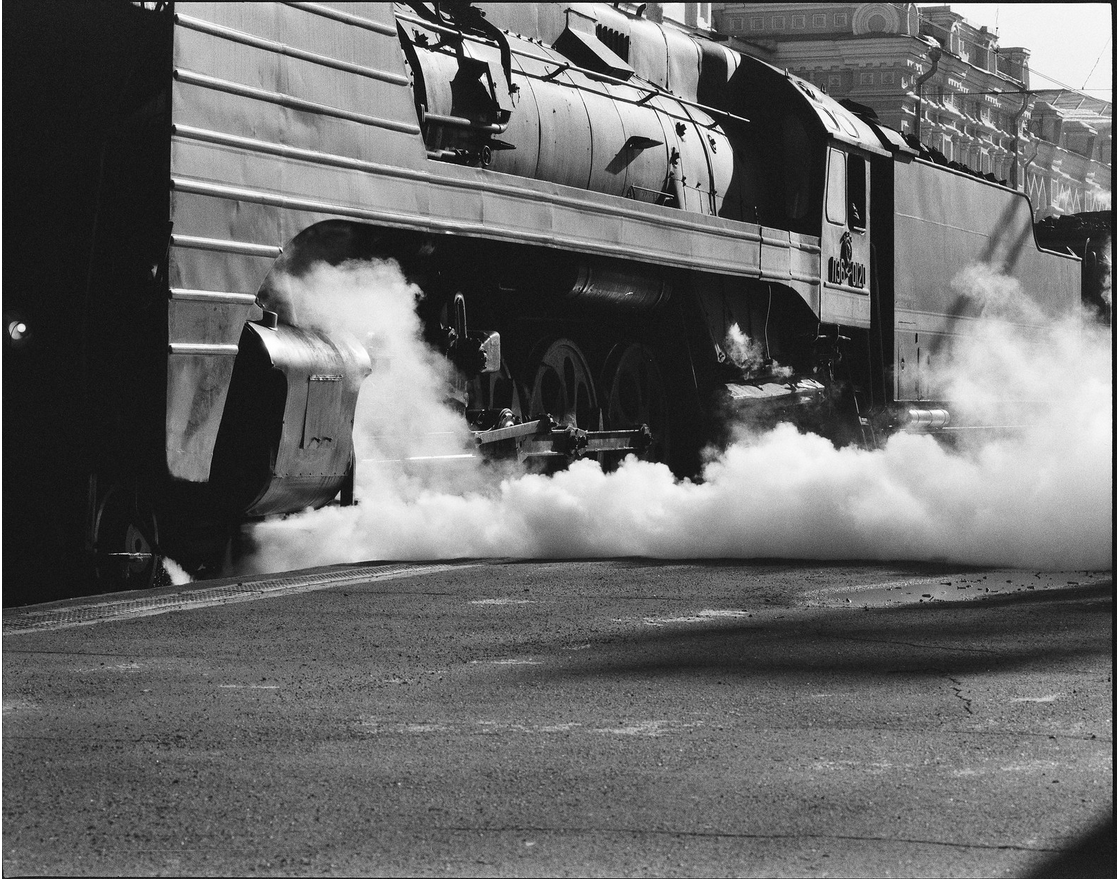 Steam locomotive - The photo, Film, Medium format, Black and white photo, Locomotive, Pentax 67, Longpost, 