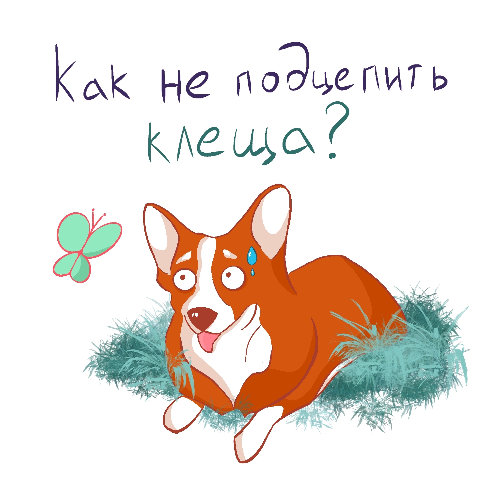 Как не подцепить клеща? | Пикабу