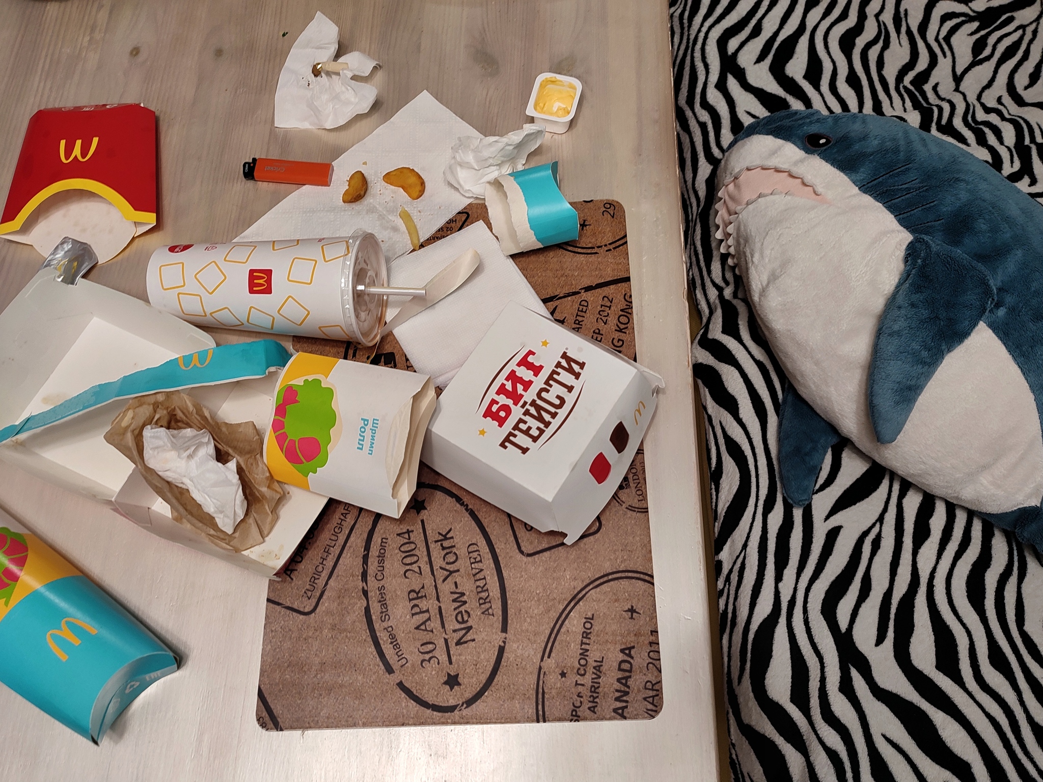 Goodbye... - My, Humor, IKEA, McDonald's, The photo, Still life, Sanctions, 