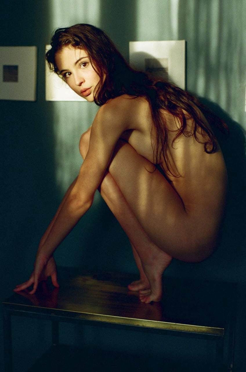 Chiara Ghioni - NSFW, Erotic, Girls, Boobs, Brunette, Long hair, Longpost