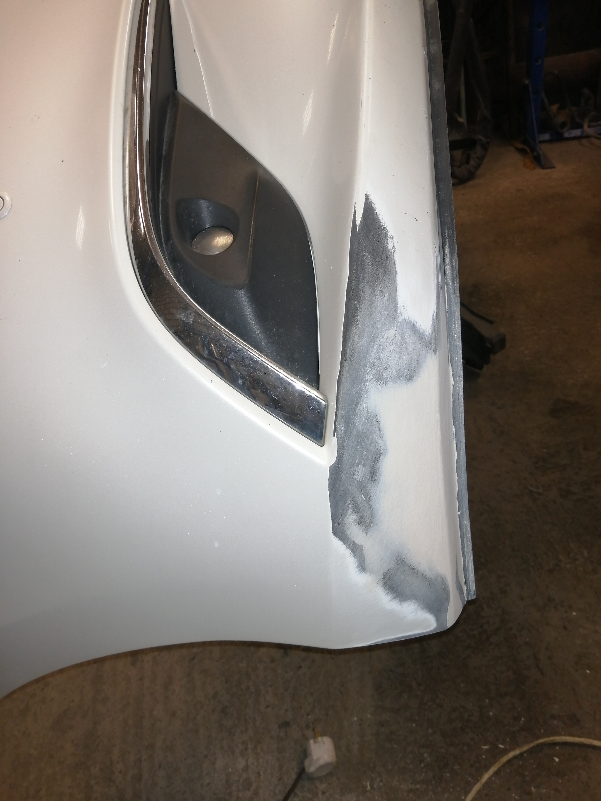 Some photos from work - My, Repair, Auto, Bumper, Plastic, ONE HUNDRED, Motorists, Mazda, Longpost, 