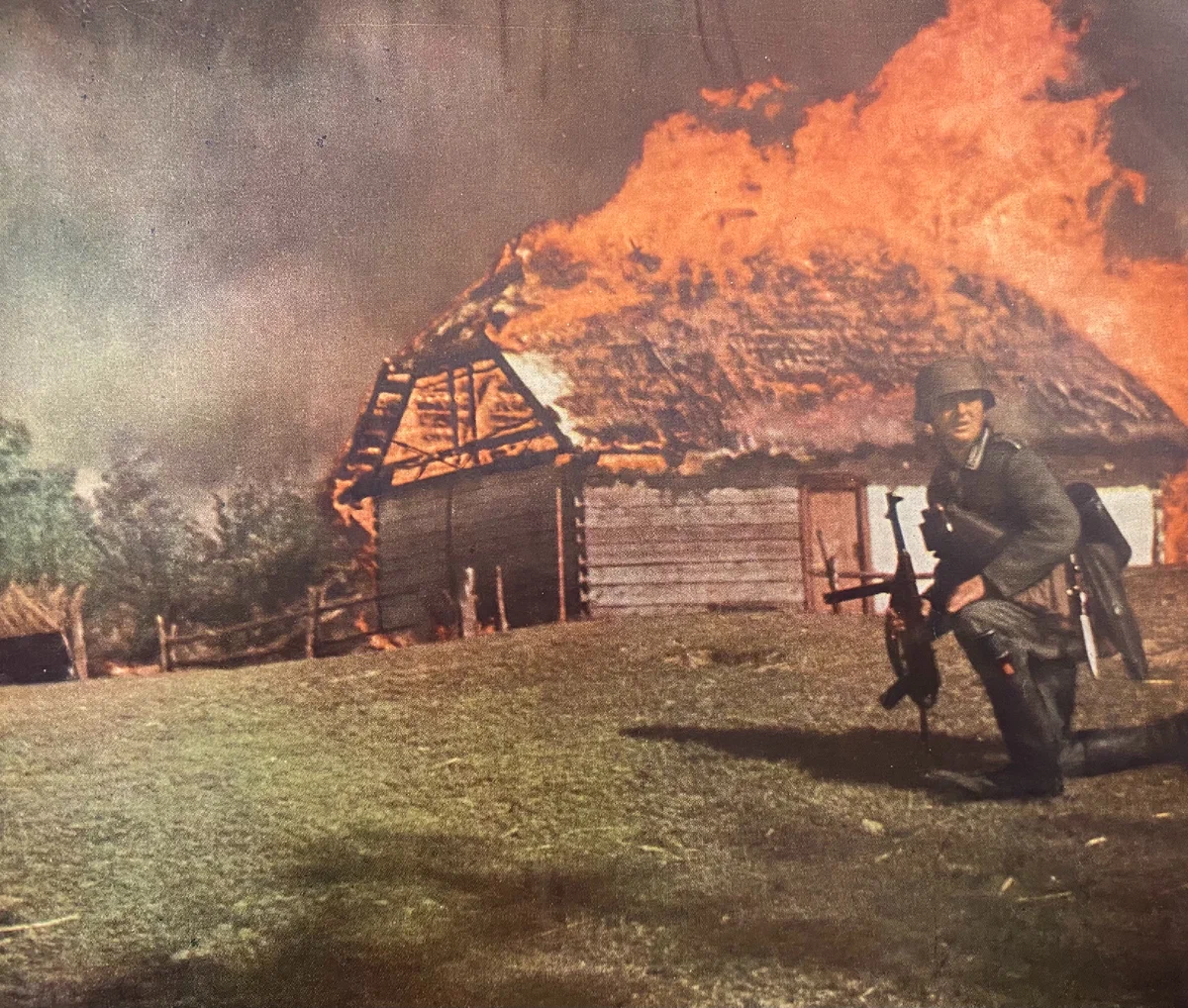 Война в цвете. Подборка фотографий из немецкого журнала Сигнал  1941-1943года. Часть 2 | Пикабу