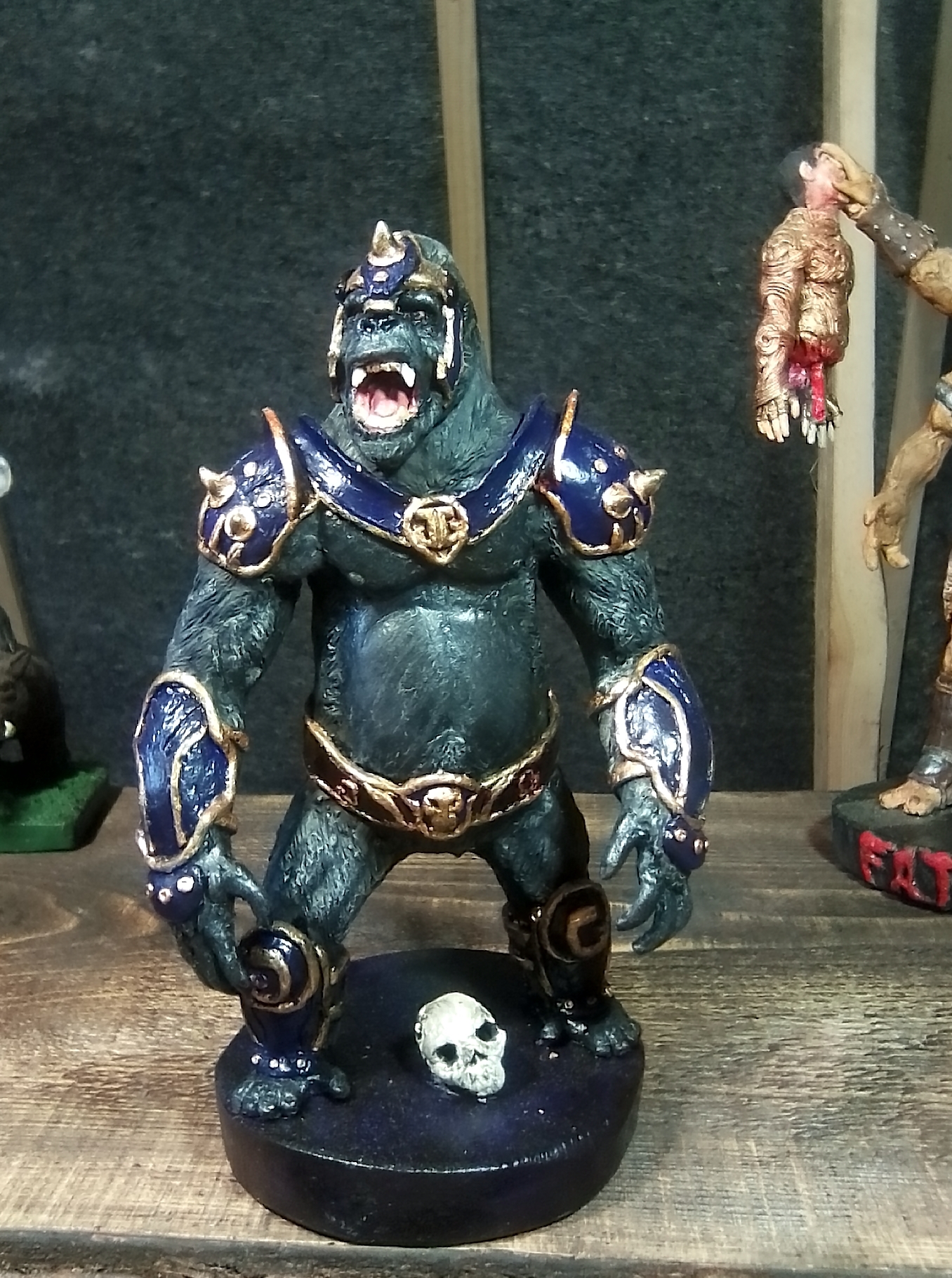 Gorilla Grodd, the villain from DC comics - My, Polymer clay, Needlework without process, Gorilla Grodd, Dc comics, Longpost, 