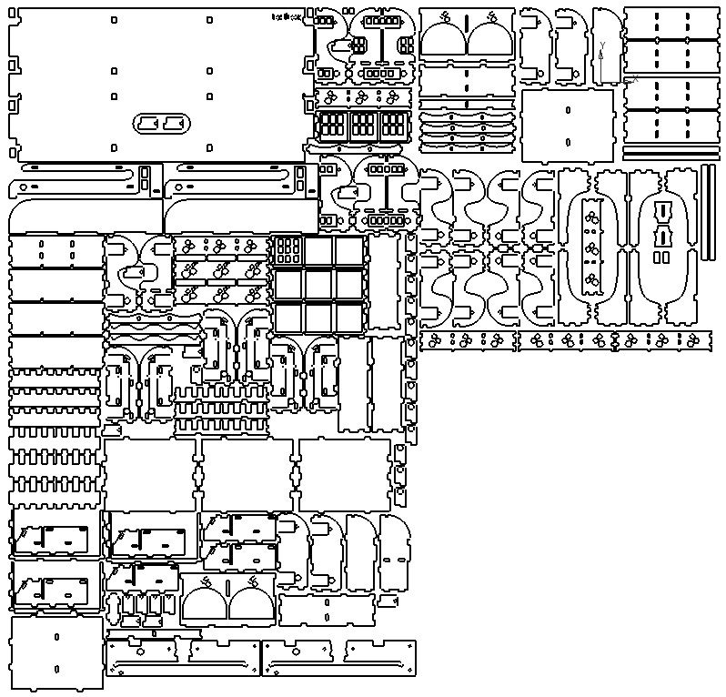 Drawings for the shelf and modules for it - My, Repeat, Drawing, Video, Longpost, 