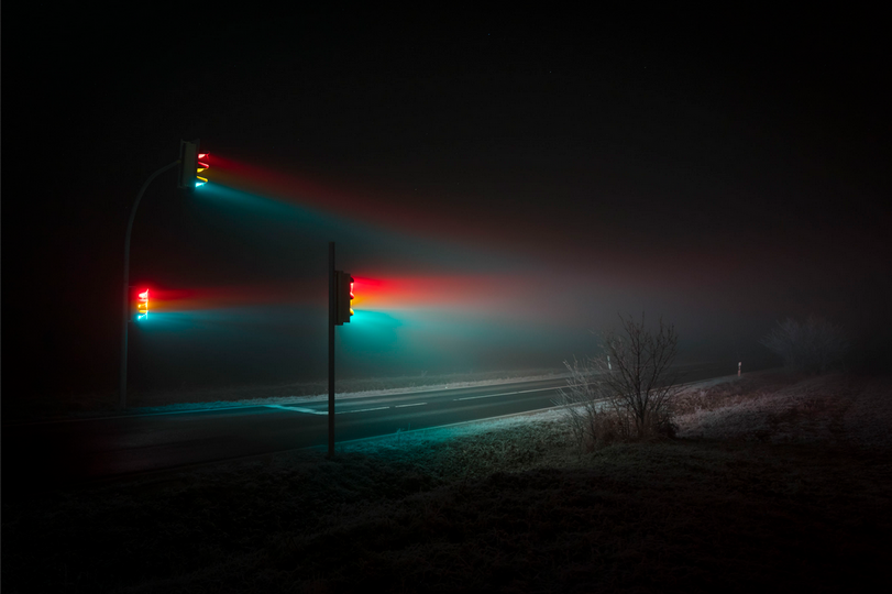 Long exposure - Traffic lights, Long exposure, 