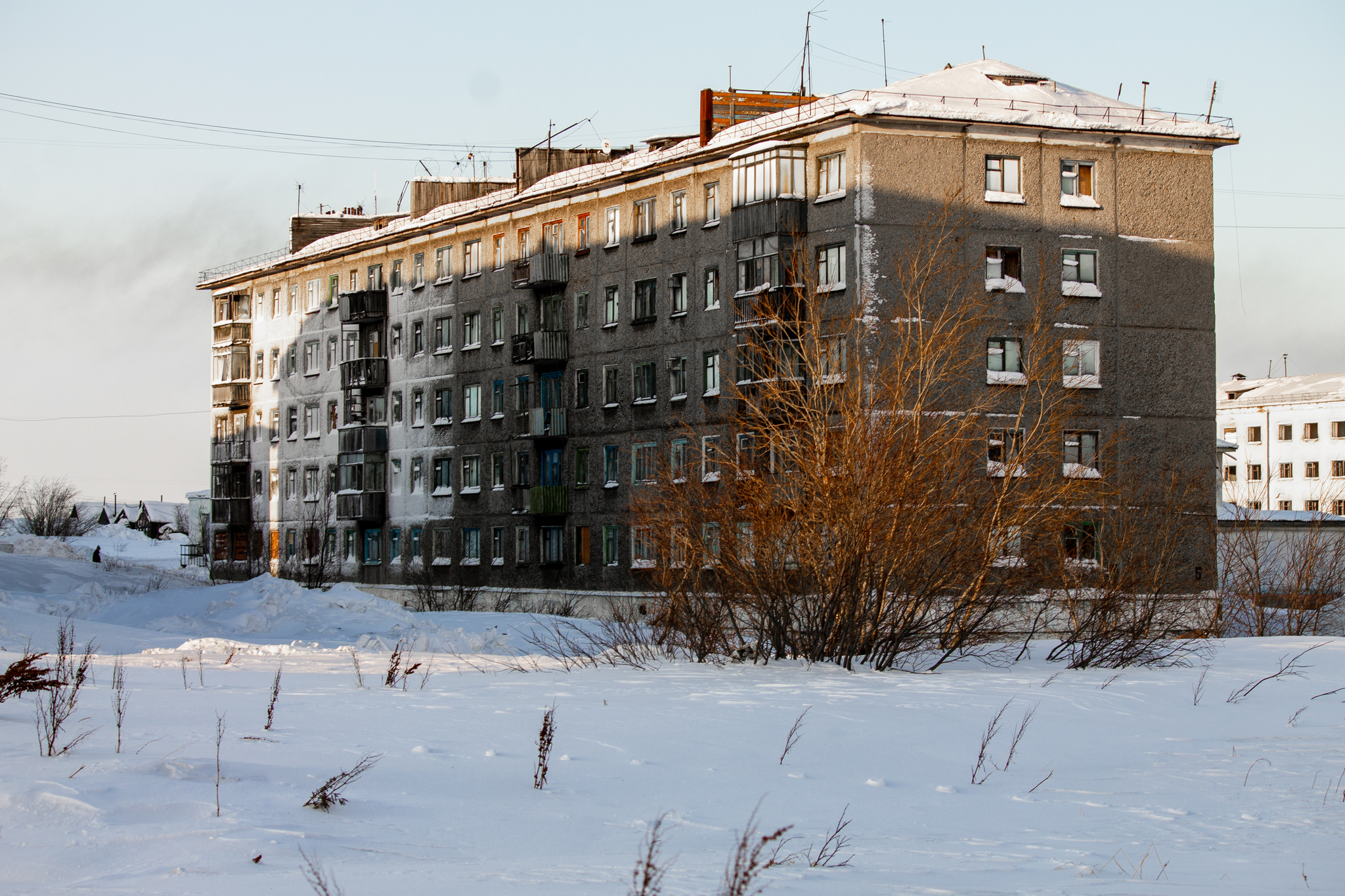 Zapolyarny, Komi - My, Vorkuta, Arctic, Abandoned, Far North, Winter, The photo, Video, Youtube, Longpost, 