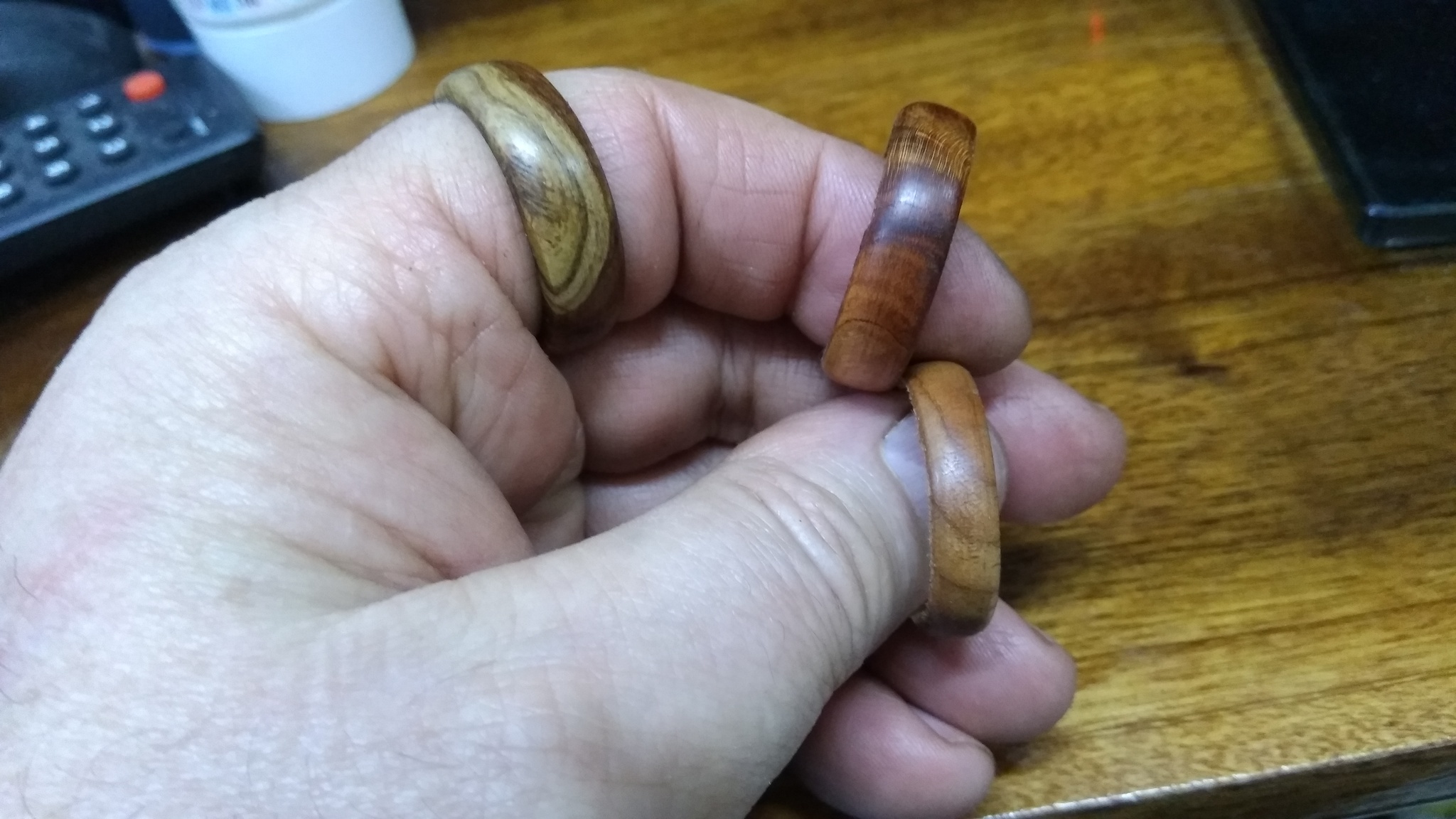 Rings made of wood - My, Handmade, Tree, Decoration, Wood carving, Ring, Presents, Longpost, Video, Youtube, 