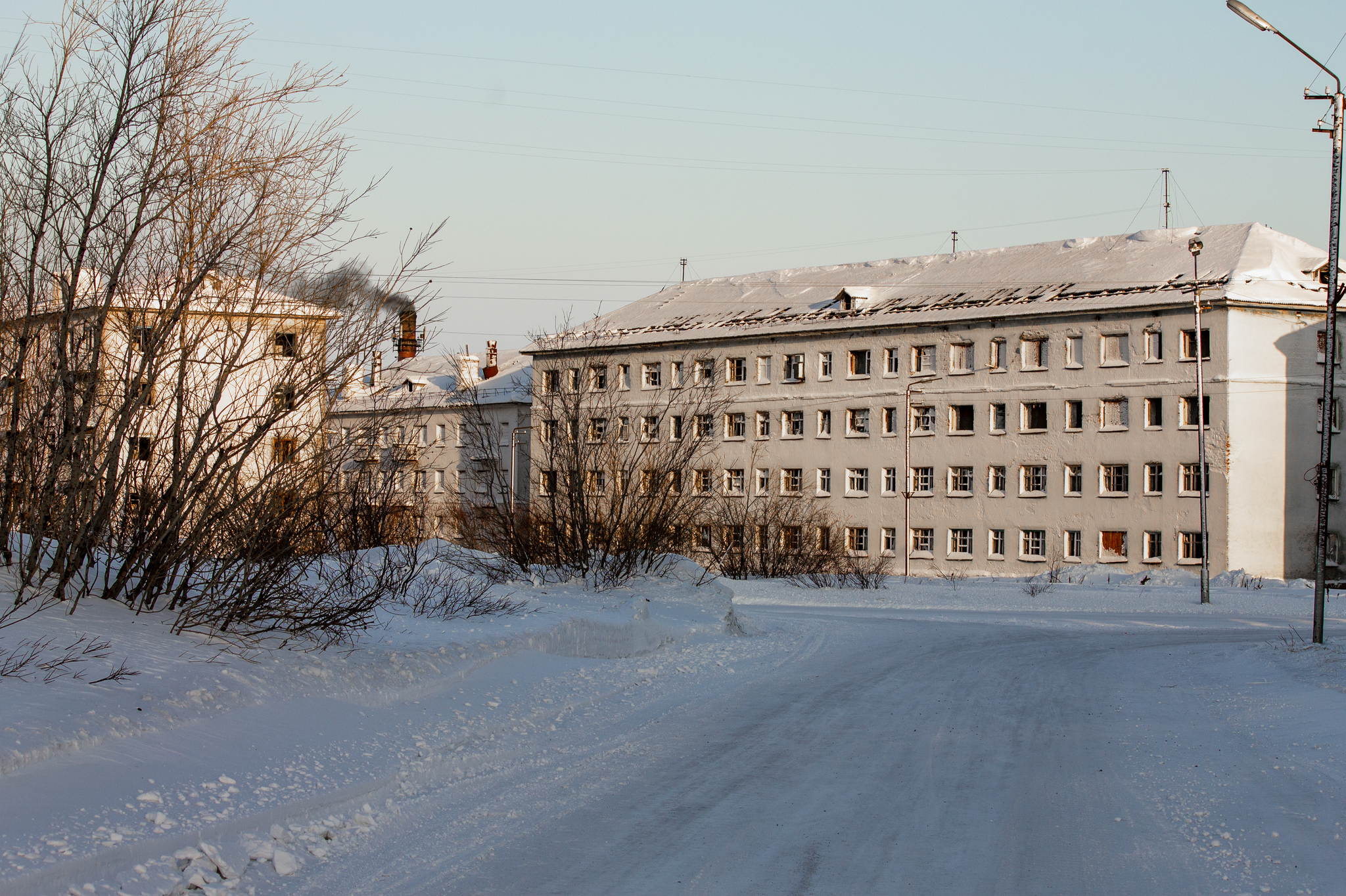 Zapolyarny, Komi - My, Vorkuta, Arctic, Abandoned, Far North, Winter, The photo, Video, Youtube, Longpost, 