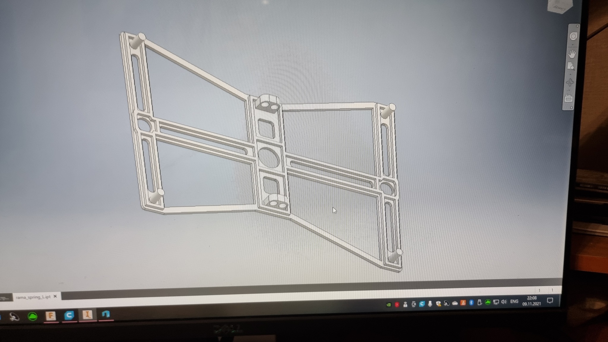 Radio-controlled all-wheel drive platform, with a hint of suspension. Or briefly about the boredom of the engineer - vboquell - My, Robotics, Robot, 3D modeling, Design, 3D печать, Engineer, Video, Youtube, Longpost, 