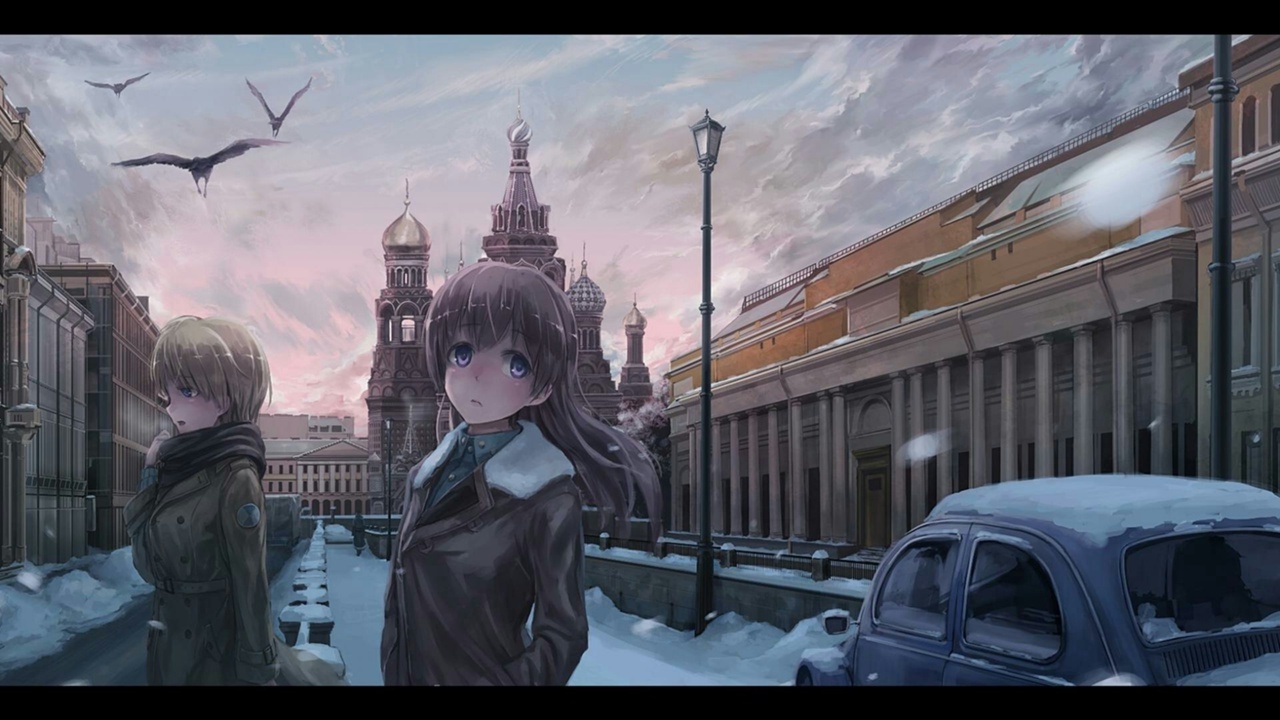 Spring - Art, Anime, Anime art, Anime original, Saint Petersburg, Fantasy, 