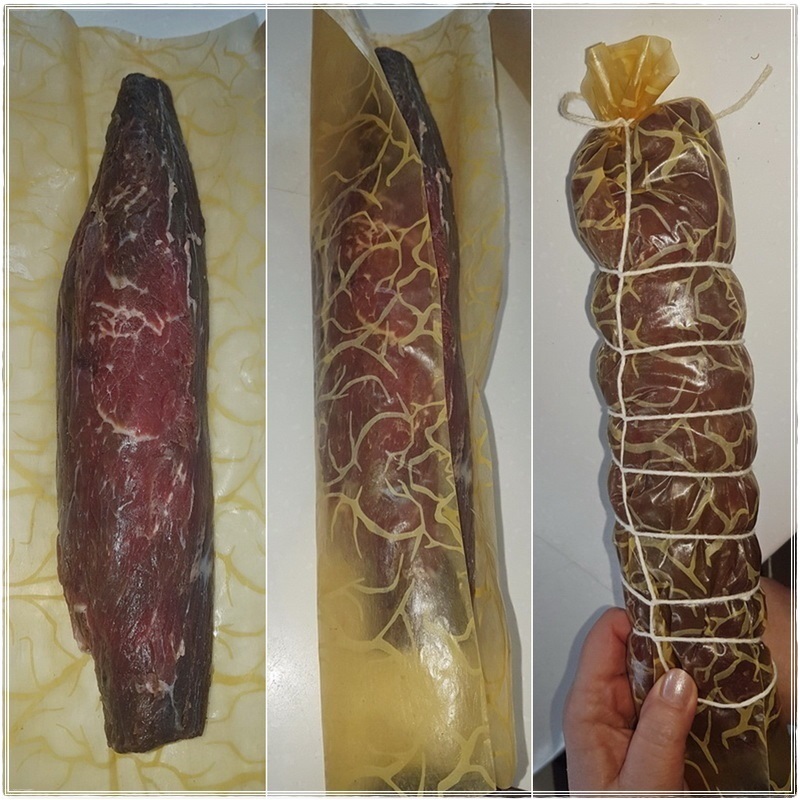 Bresaola - My, Food, Recipe, Bresaola, Beef, Longpost, Jerky, Meat, 