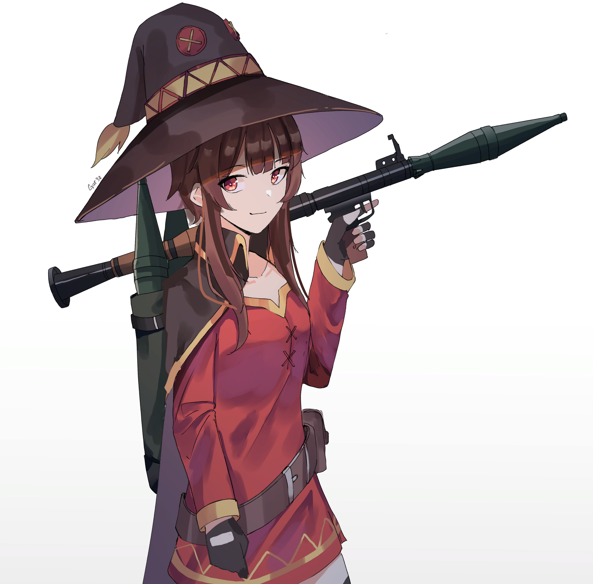 Мегумин - Konosuba, Megumin, Anime Art, Аниме, 