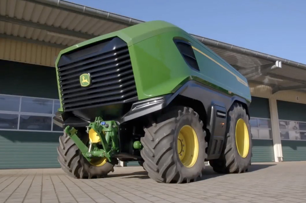ANOTHER DRONE FROM JOHNDEERE: the first tests of the agrobot Sesam2... - Сельское хозяйство, Technics, Tractor, JohnDeere, Agricultural machinery, Agroscout360, Agronews360, Technologies, Video, Longpost, 