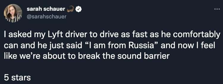 Challenge accepted - Screenshot, Twitter, , Taxi, Russians