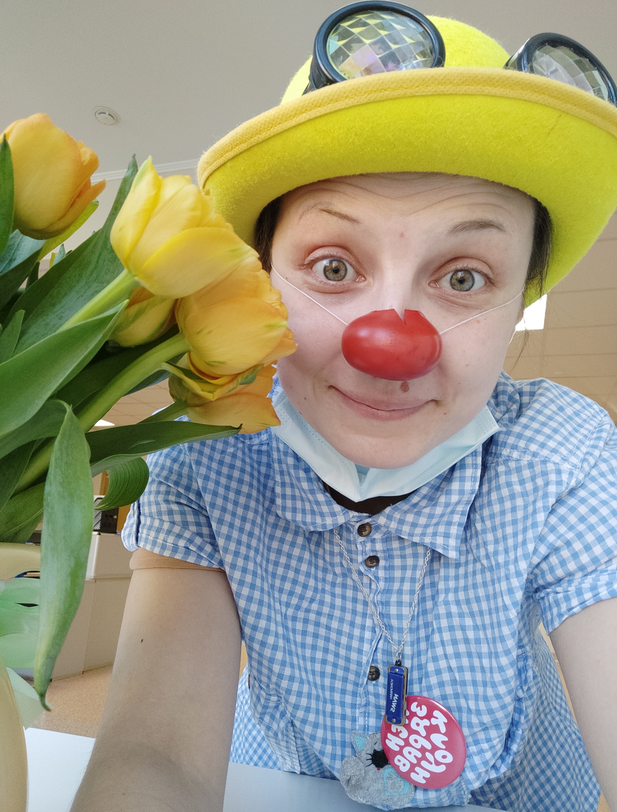 Observations of a clown in the hospital... - My, Clown, Hospital, Cancer and oncology, Treatment, Emotions, Mood, Here and now, Medsi, Longpost, 