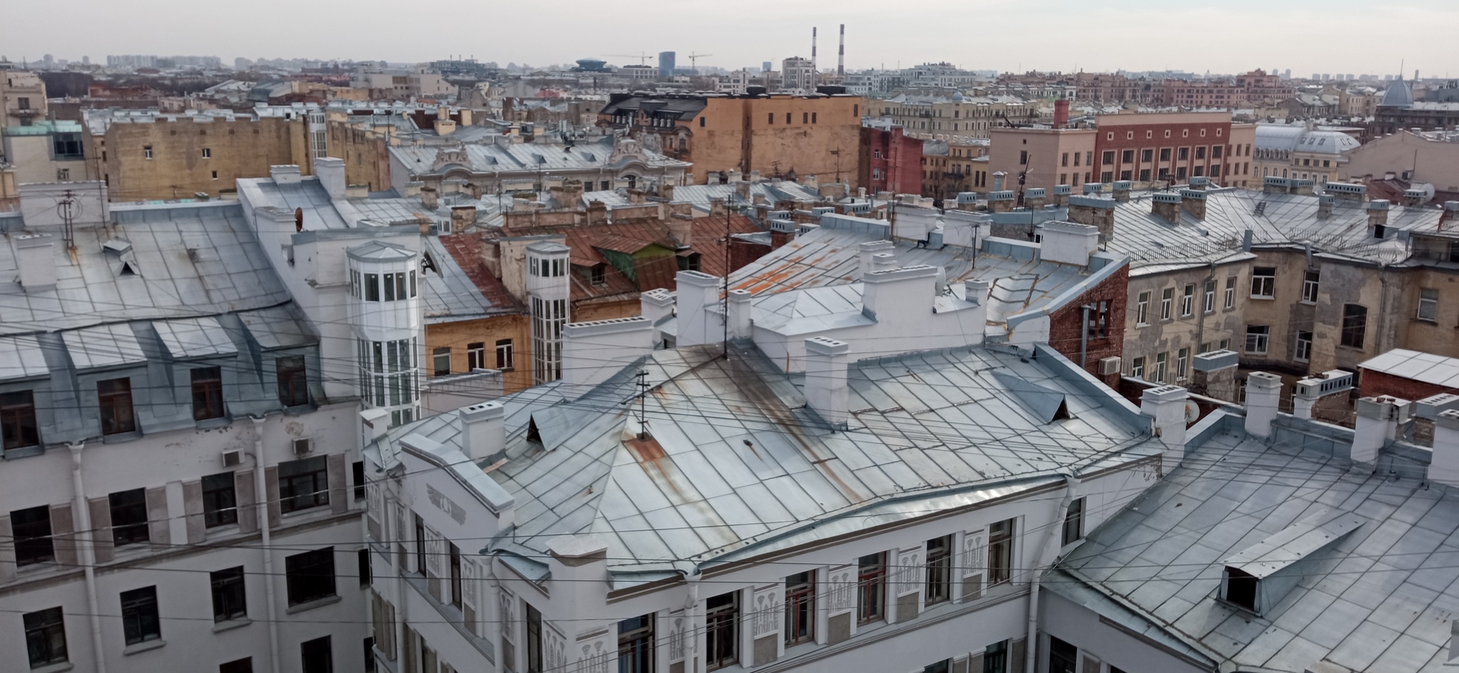 Ленинградские башни МПВО в Санкт-Петербурге (+ панорама города) - Моё, Великая Отечественная война, Вторая мировая война, Ленинград, Пво, Мпво, Длиннопост, 