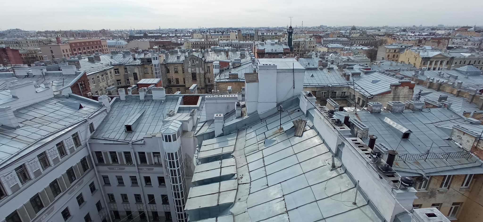 Ленинградские башни МПВО в Санкт-Петербурге (+ панорама города) - Моё, Великая Отечественная война, Вторая мировая война, Ленинград, Пво, Мпво, Длиннопост, 