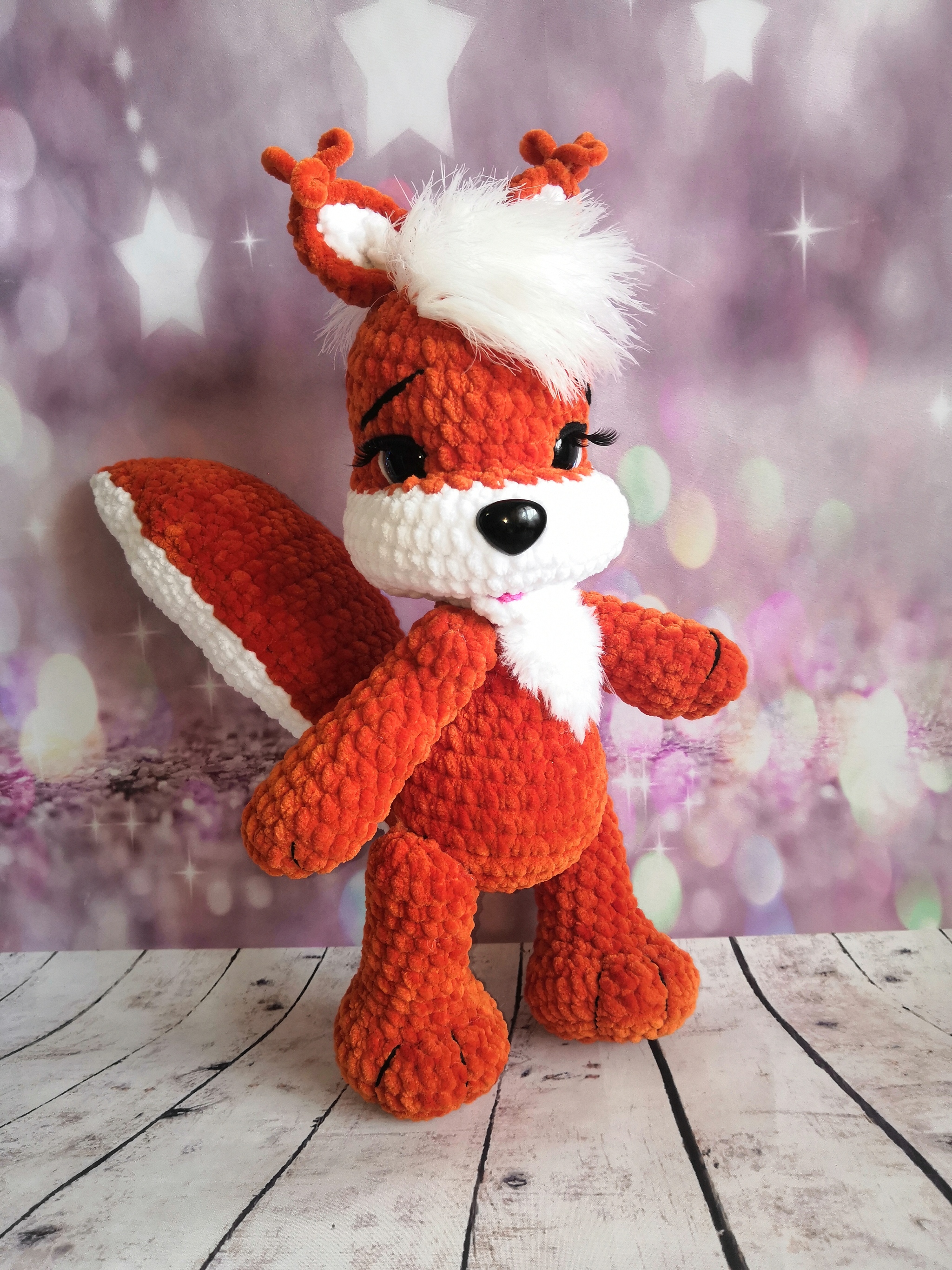 Squirrel Crochet - My, Amigurumi, Knitting, Crochet, Knitted toys, Plush Toys, Soft toy, Presents, Squirrel, With your own hands, Longpost, 