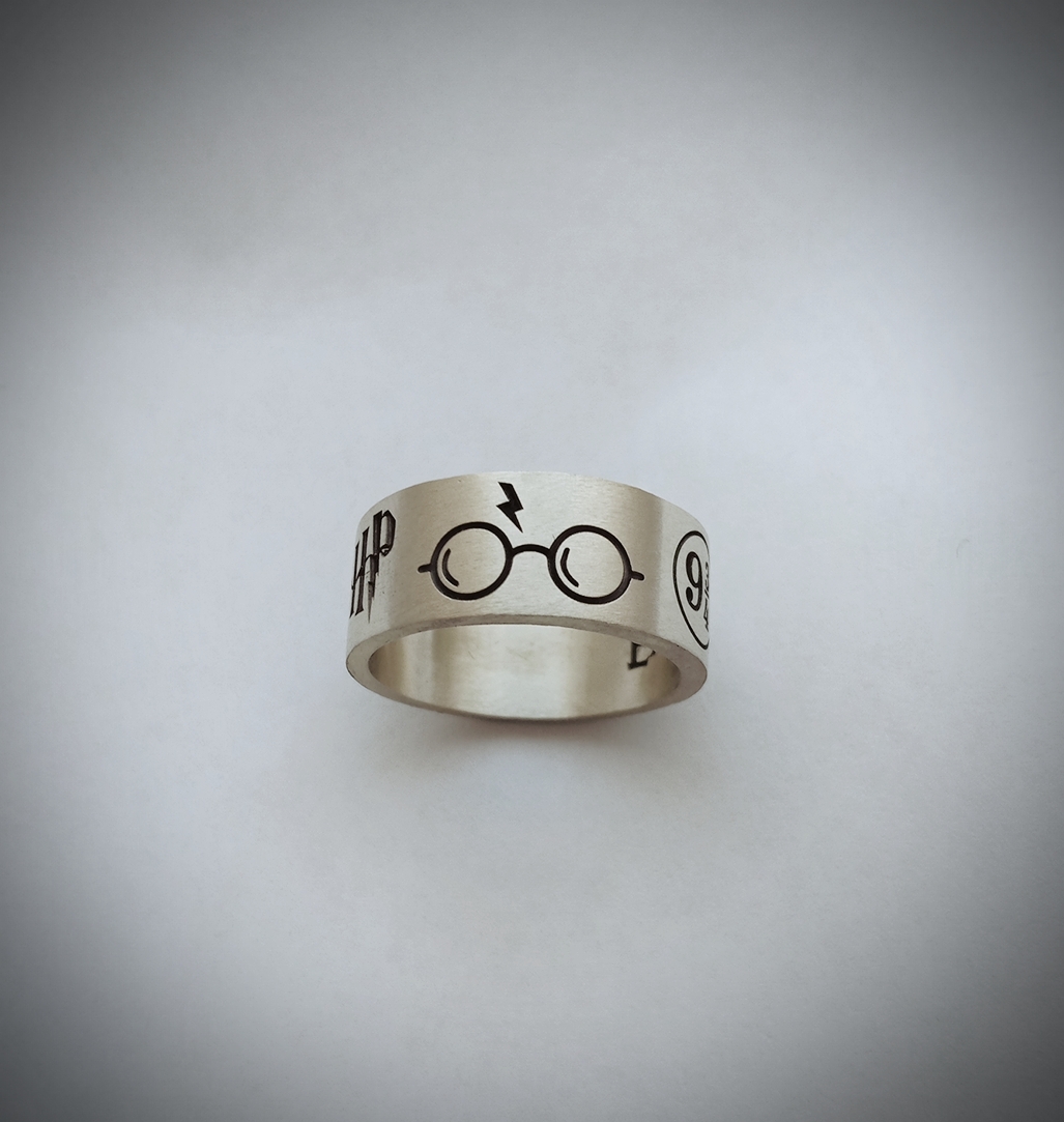 Ring based on Harry Potter - My, Harry Potter, Hogwarts, Hermione, Ron Weasley, Joanne Rowling, Voldemort, Longpost