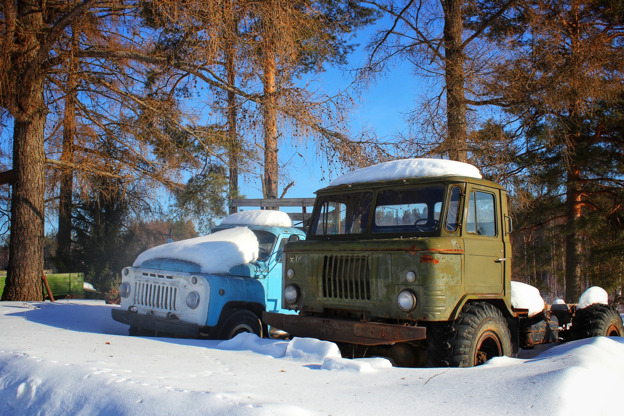 Vologda Oblast - The photo, Auto, Snow, Spring, Village