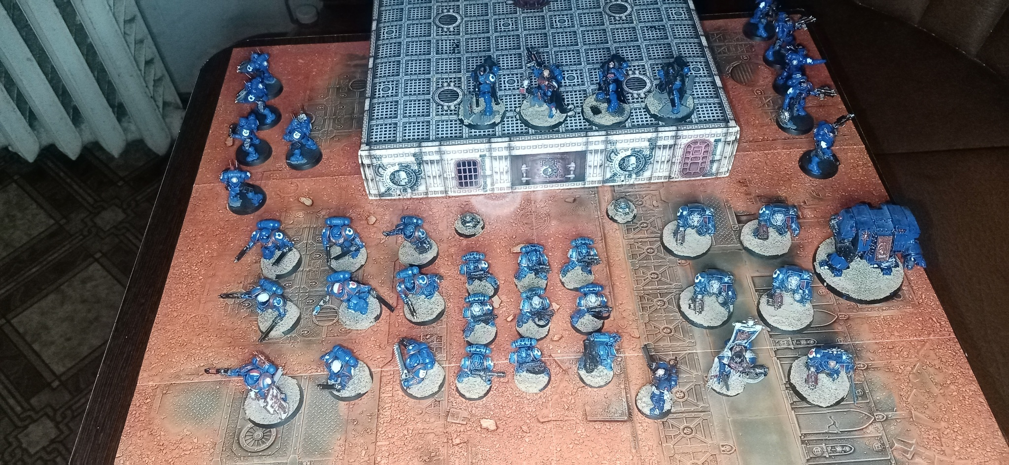 My Ultramarine Collection - My, Warhammer, Board games, Painting, Ultramarines, Longpost, 