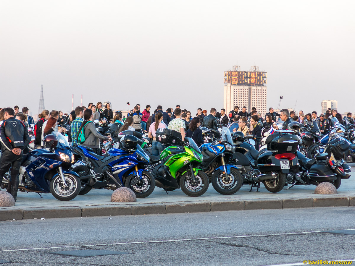 Vice-Rector collects signatures for the return of motorcyclists to the Review - My, Moto, Parking, Motorcyclists, Moscow, Observation, MSU, news, Longpost, Motomoscow, 