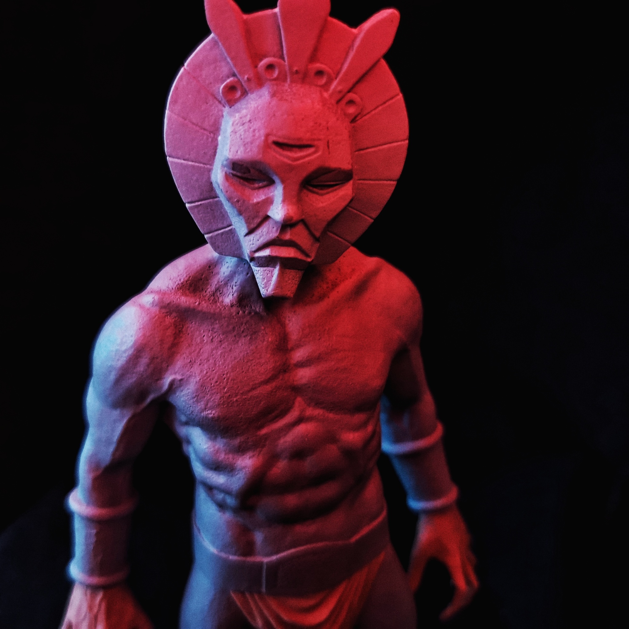 Finally finished his long-term construction - Dagot Ur - My, Sculpture, Creation, Friday tag is mine, Лепка, Plasticine, Dagot ur, The Elder Scrolls III: Morrowind, The elder scrolls, Longpost, 