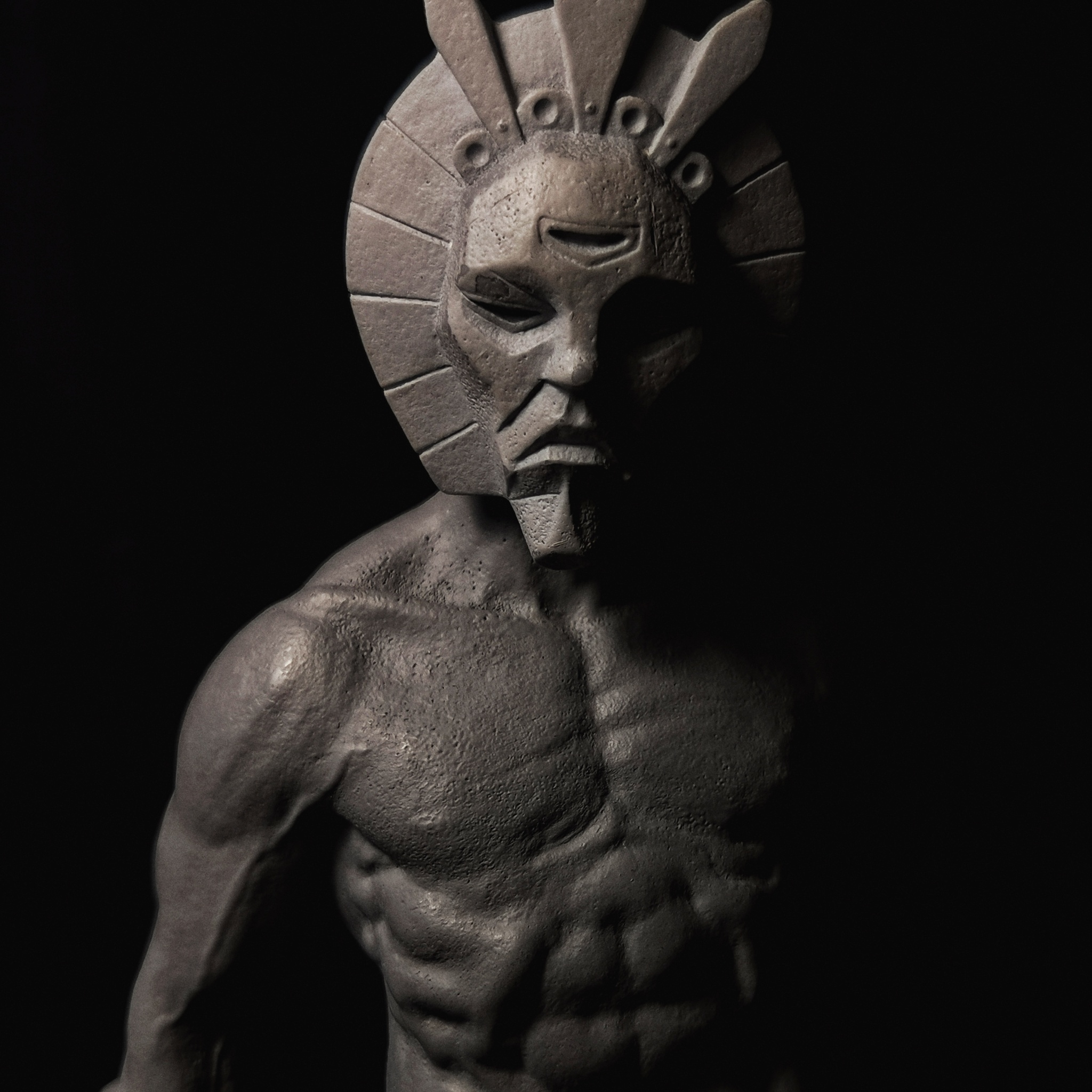 Finally finished his long-term construction - Dagot Ur - My, Sculpture, Creation, Friday tag is mine, Лепка, Plasticine, Dagot ur, The Elder Scrolls III: Morrowind, The elder scrolls, Longpost, 